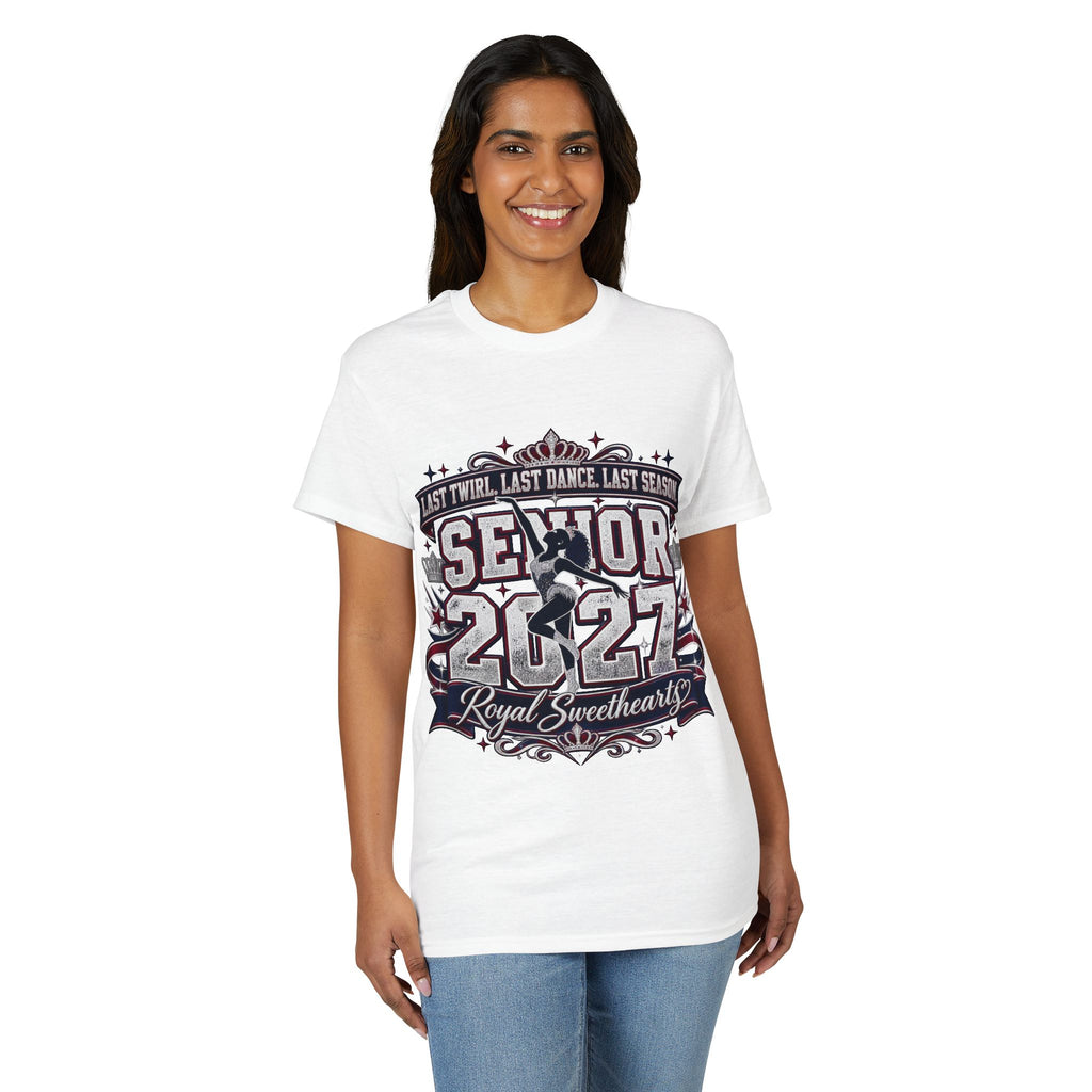 Senior 2027 Royal Sweethearts Twirl Dance T-Shirt