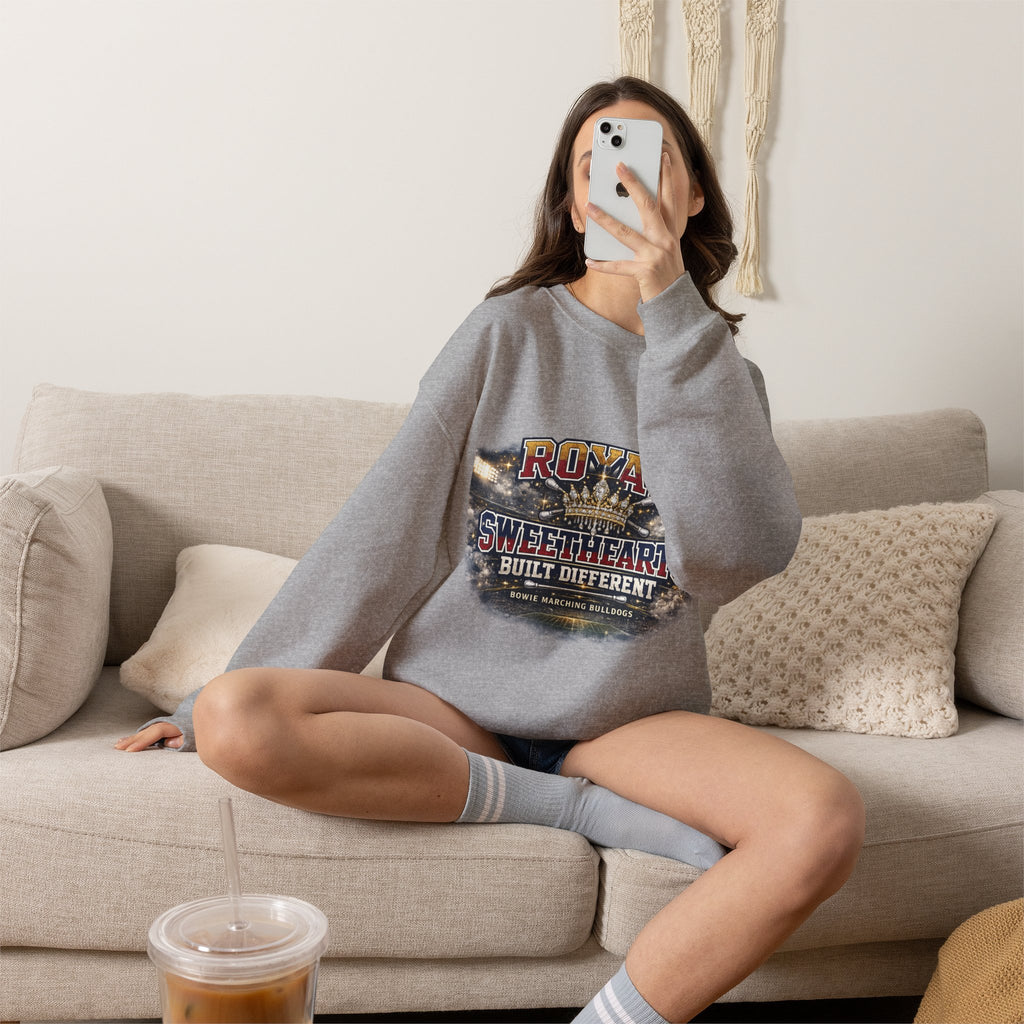 Royal Sweethearts 'Built Different' Crewneck Sweatshirt
