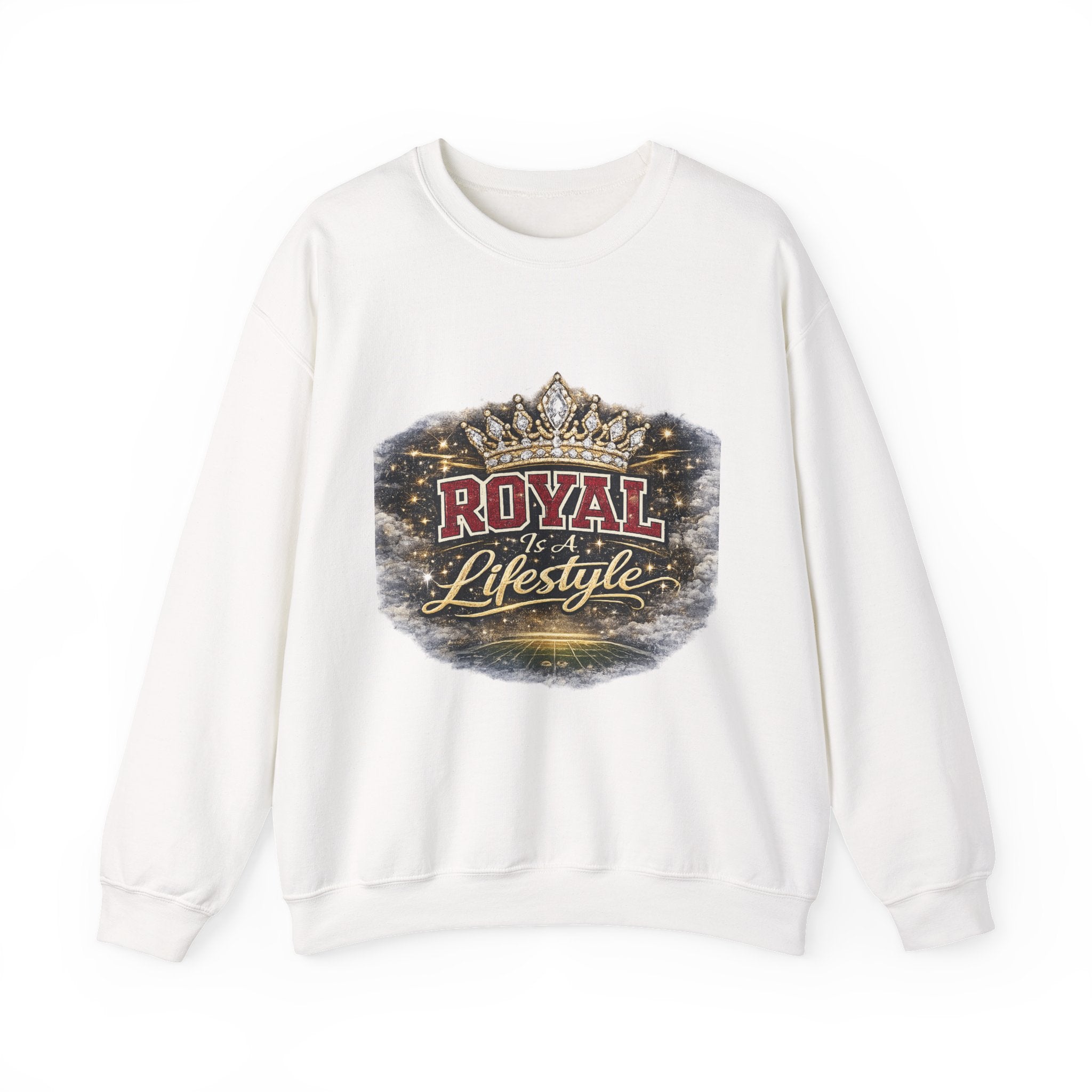 Royal Lifestyle Sweatshirt — Crown Graphic Crewneck