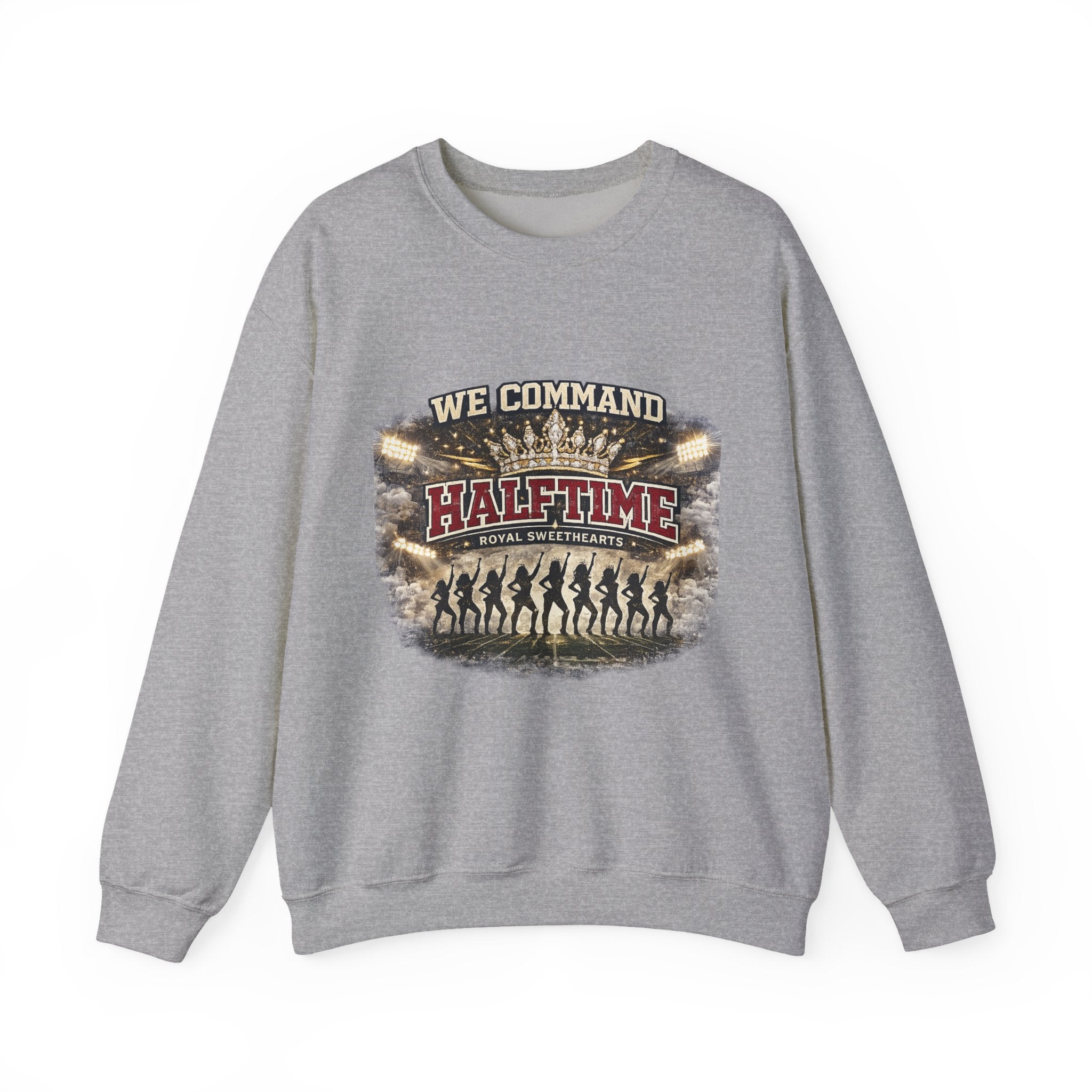 Halftime Command Crewneck Sweatshirt – We Command Halftime Football Design