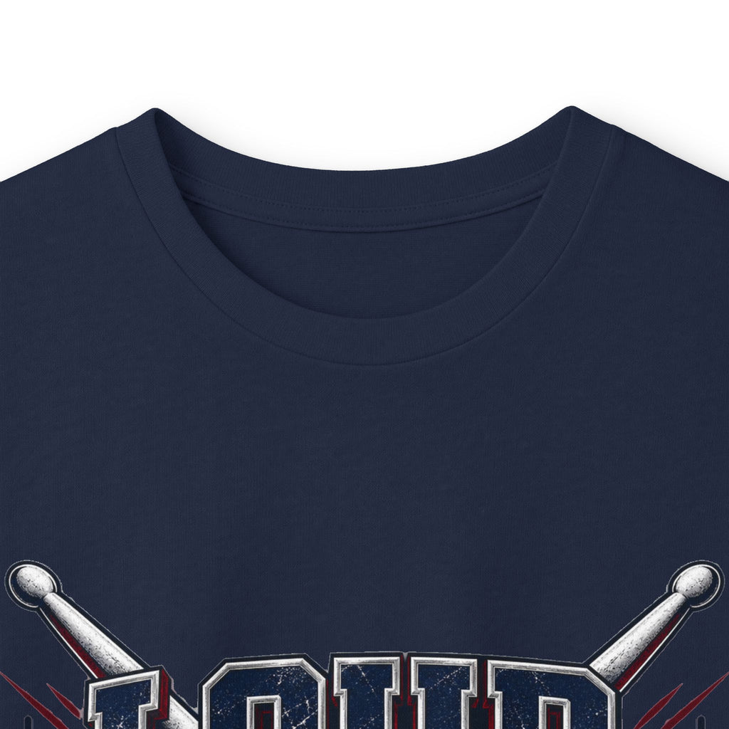 Long Sleeve Tee — "Loud Locked In Legendary" Baseball Senior 2027 Team Shirt