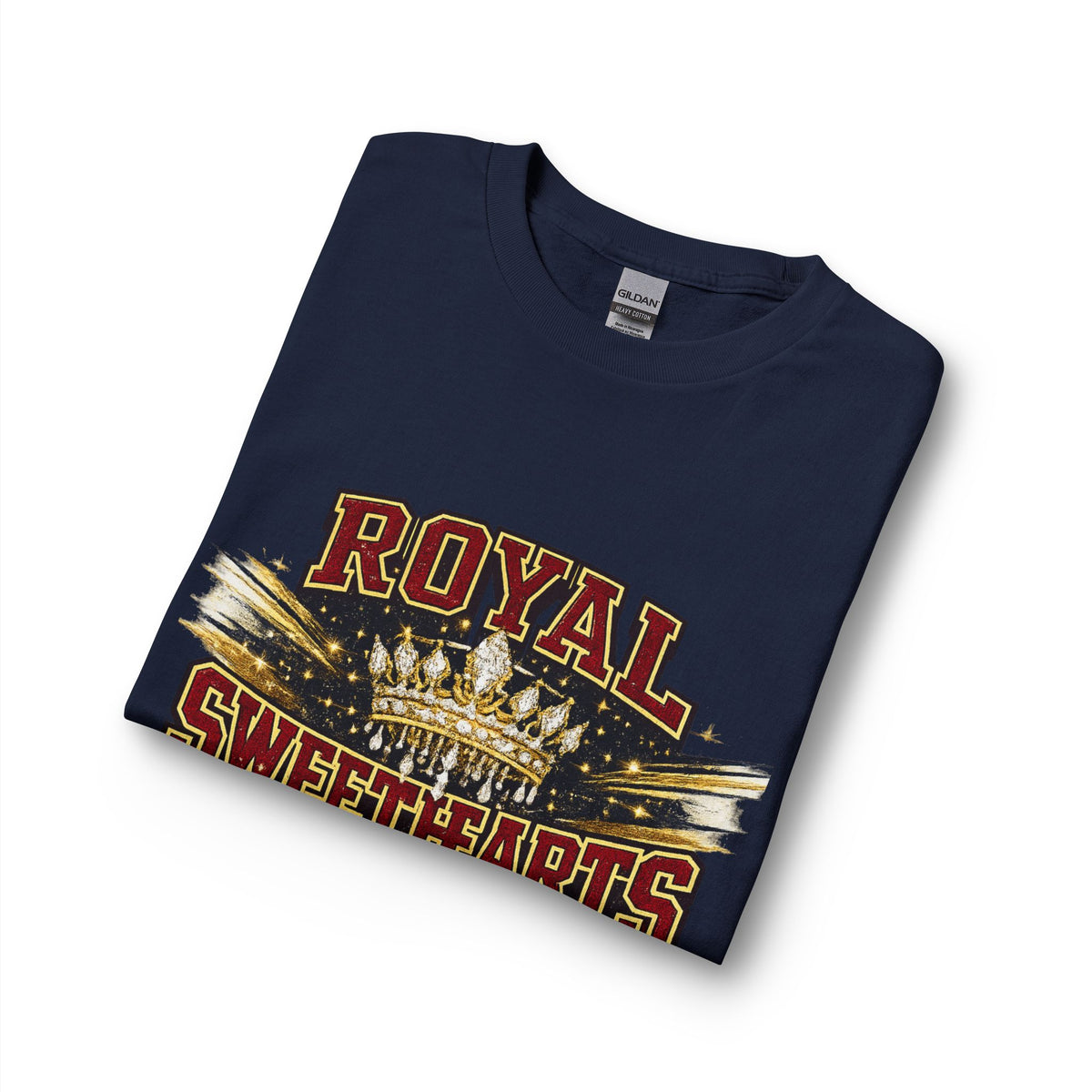 Royal Sweethearts Long Sleeve T-Shirt — Vintage Crown Graphic Tee