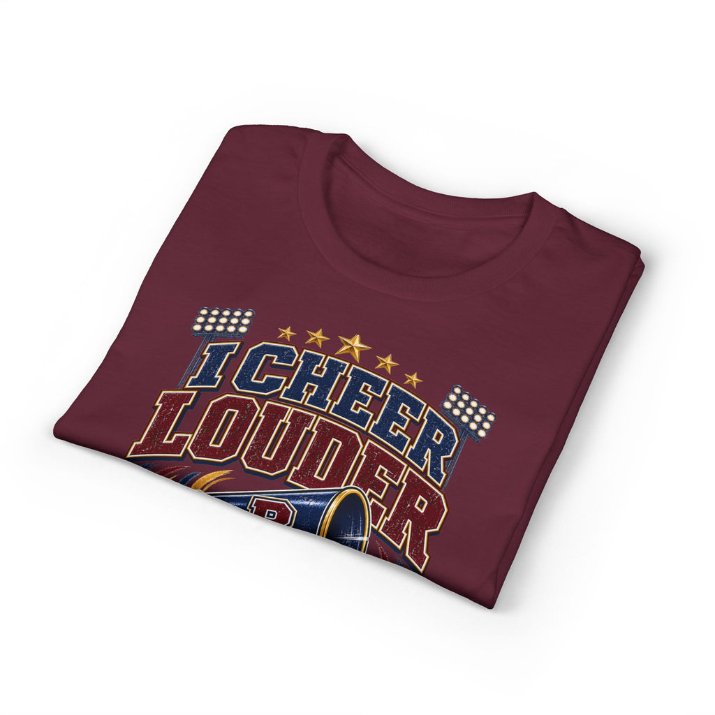 I Cheer Louder Than The Band Bulldog Grandpa T-Shirt