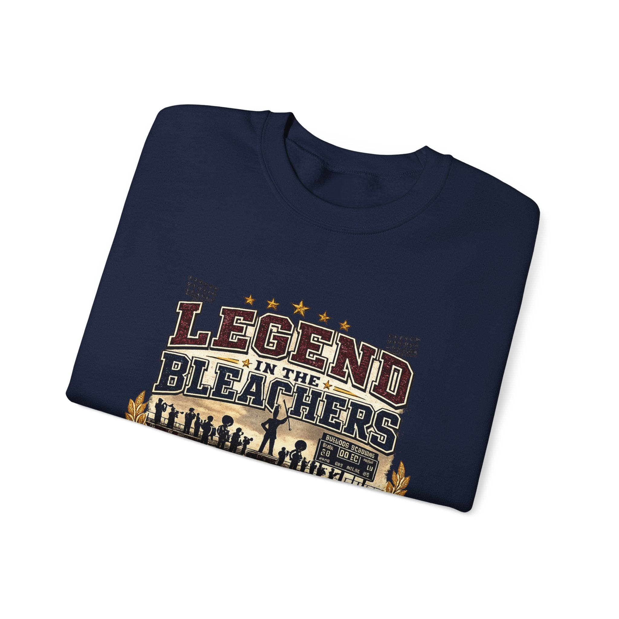 Crewneck Sweatshirt —  Bulldog Grandpa Champions Crewneck