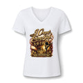 Dance Mom V-Neck Tee — "I Count Every Step 5-6-7-8" Graphic