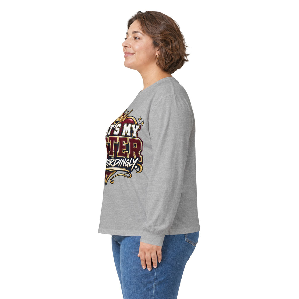 That’s My Sister Long Sleeve Tee – Funny Sibling Pride Shirt