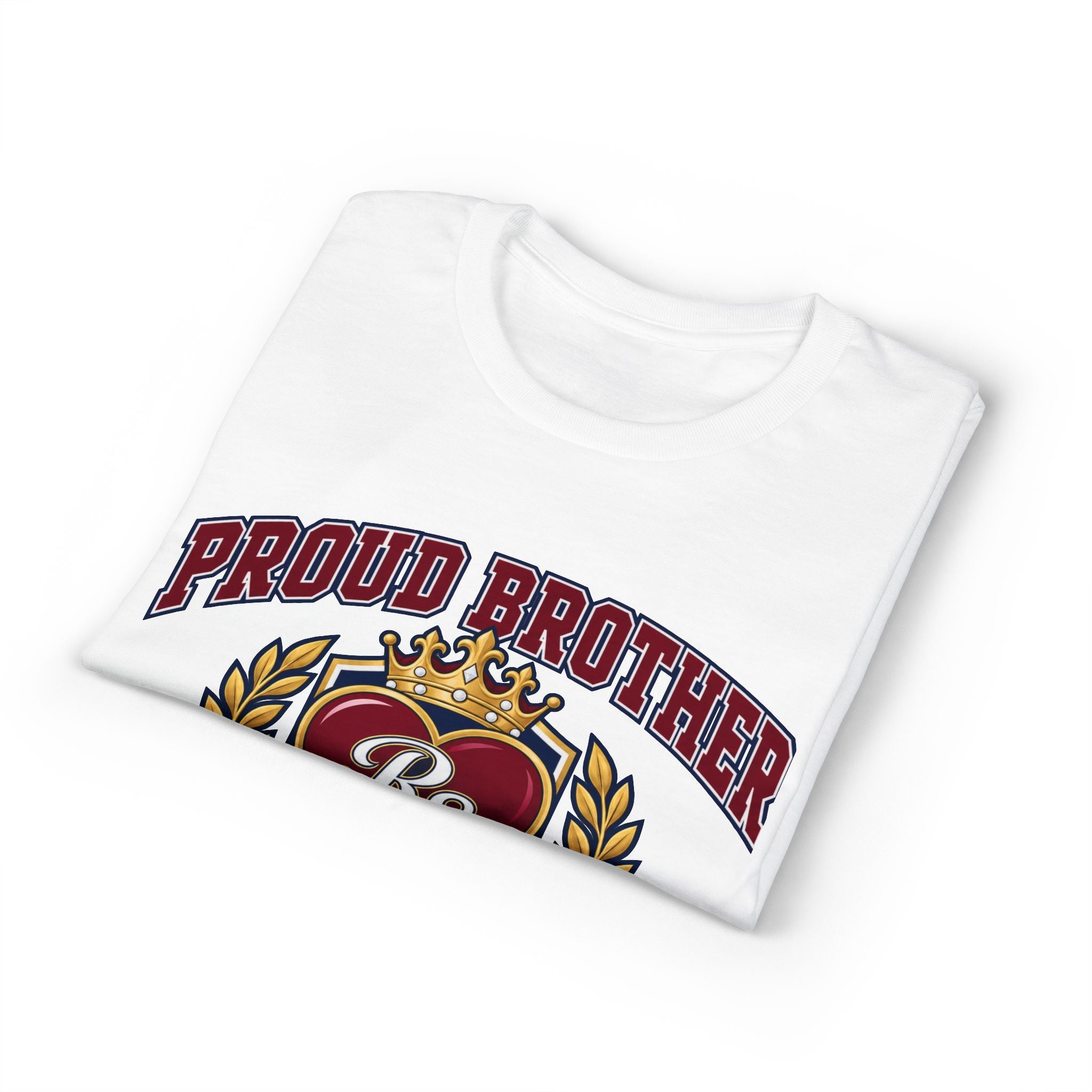 Proud Brother T-Shirt – "Proud Brother of a Royal Sweetheart" Crest Tee