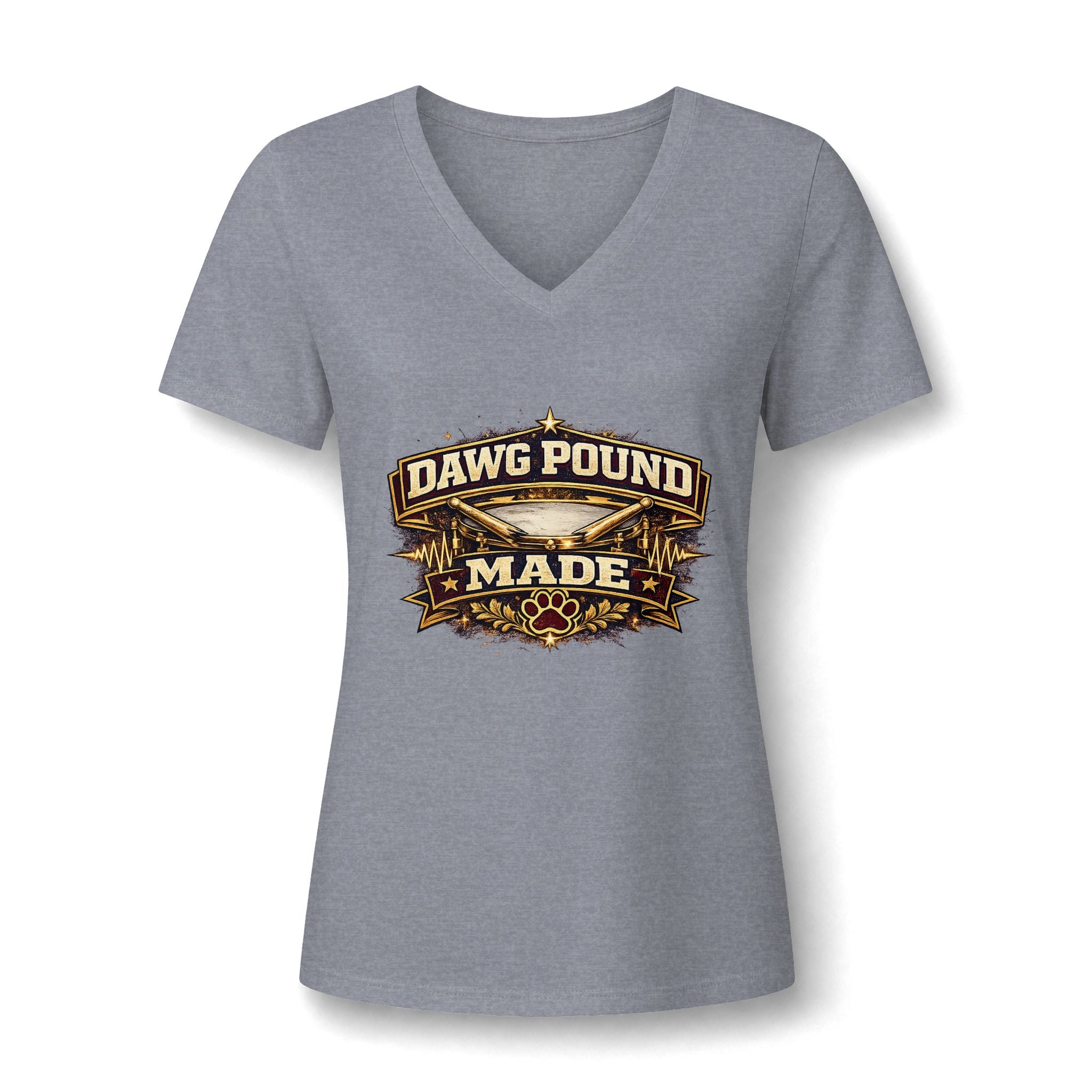 Dawg Pound Made V-Neck Tee