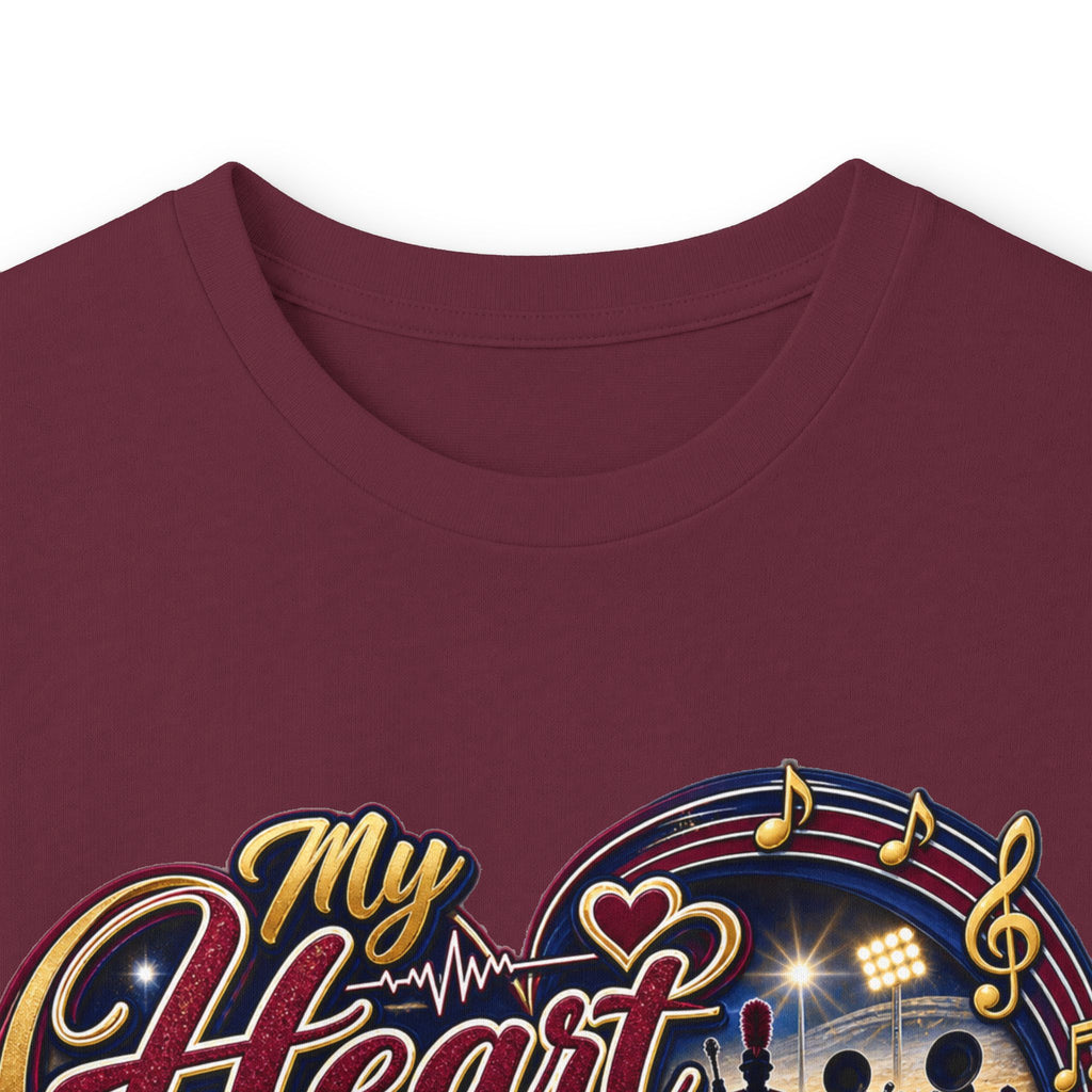 Bulldogs Mom Long Sleeve Tee — "My Heart Belongs to the Bulldogs" Fan Shirt