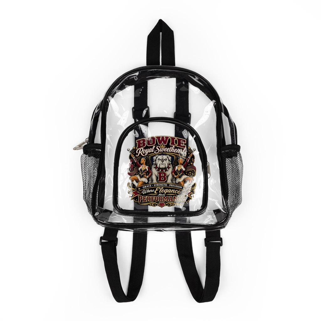 Royal Sweethearts-Clear Stadium Backpack