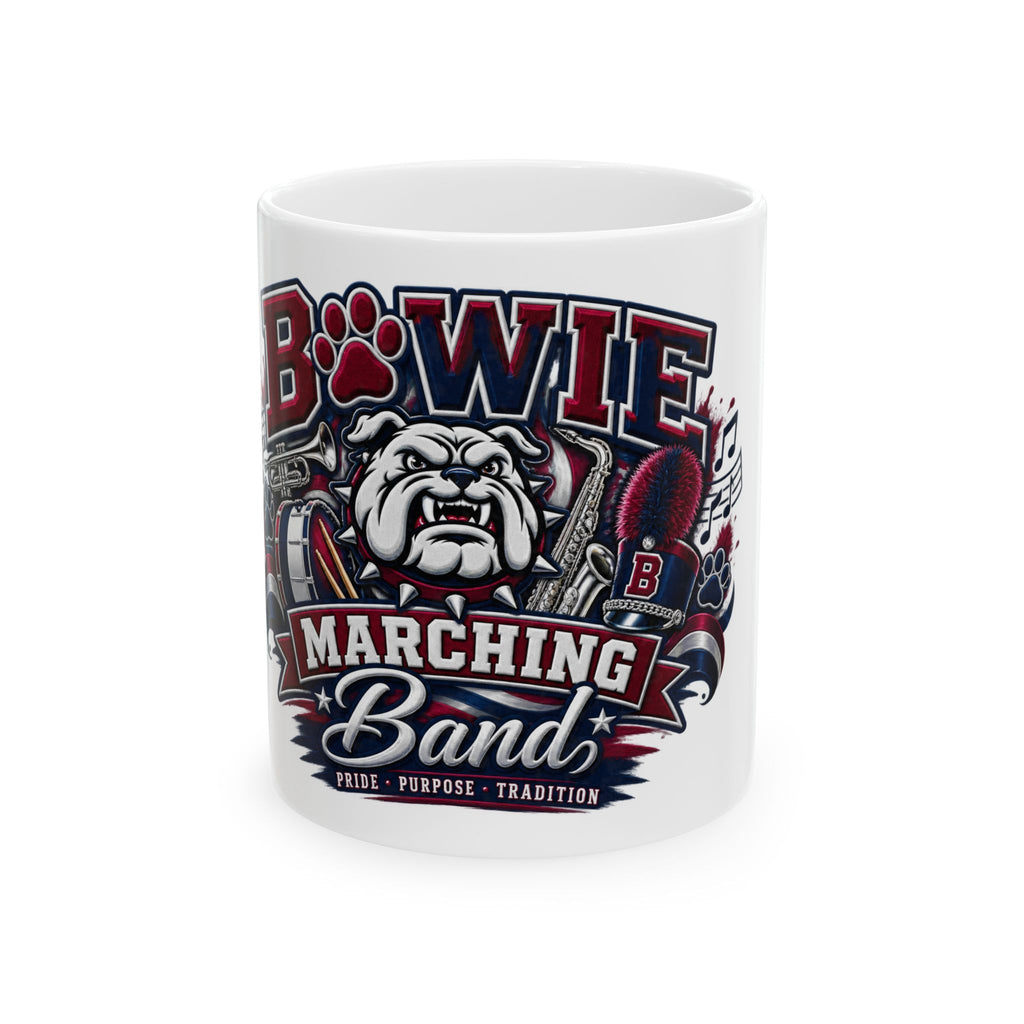 Bowie Marching Band Ceramic Mug — Bulldog Pride 11oz & 15oz