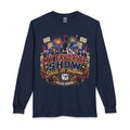 Long Sleeve T‑Shirt — "My Favorite Show Starts at Halftime" Bulldog Grandma Football Tee