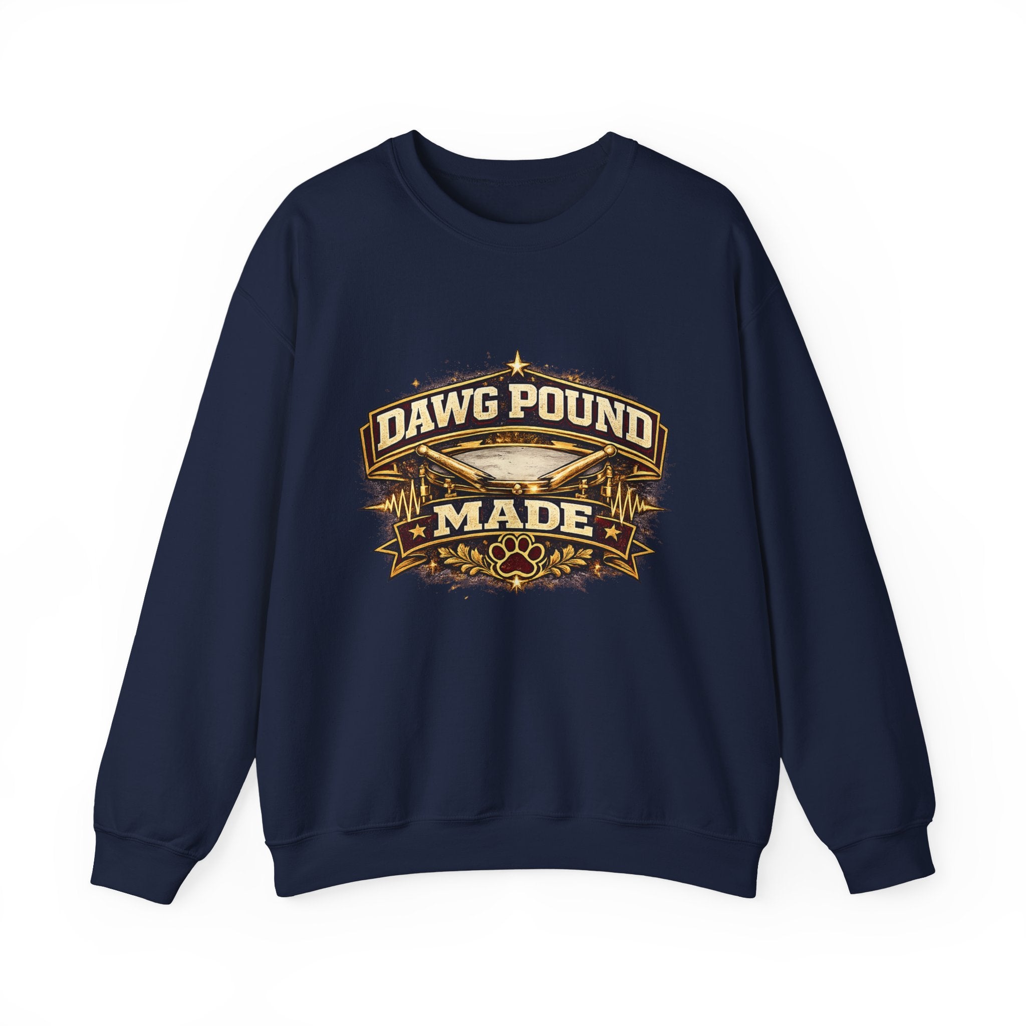 Dawg Pound Made Sweatshirt — Vintage Football Fan Crewneck