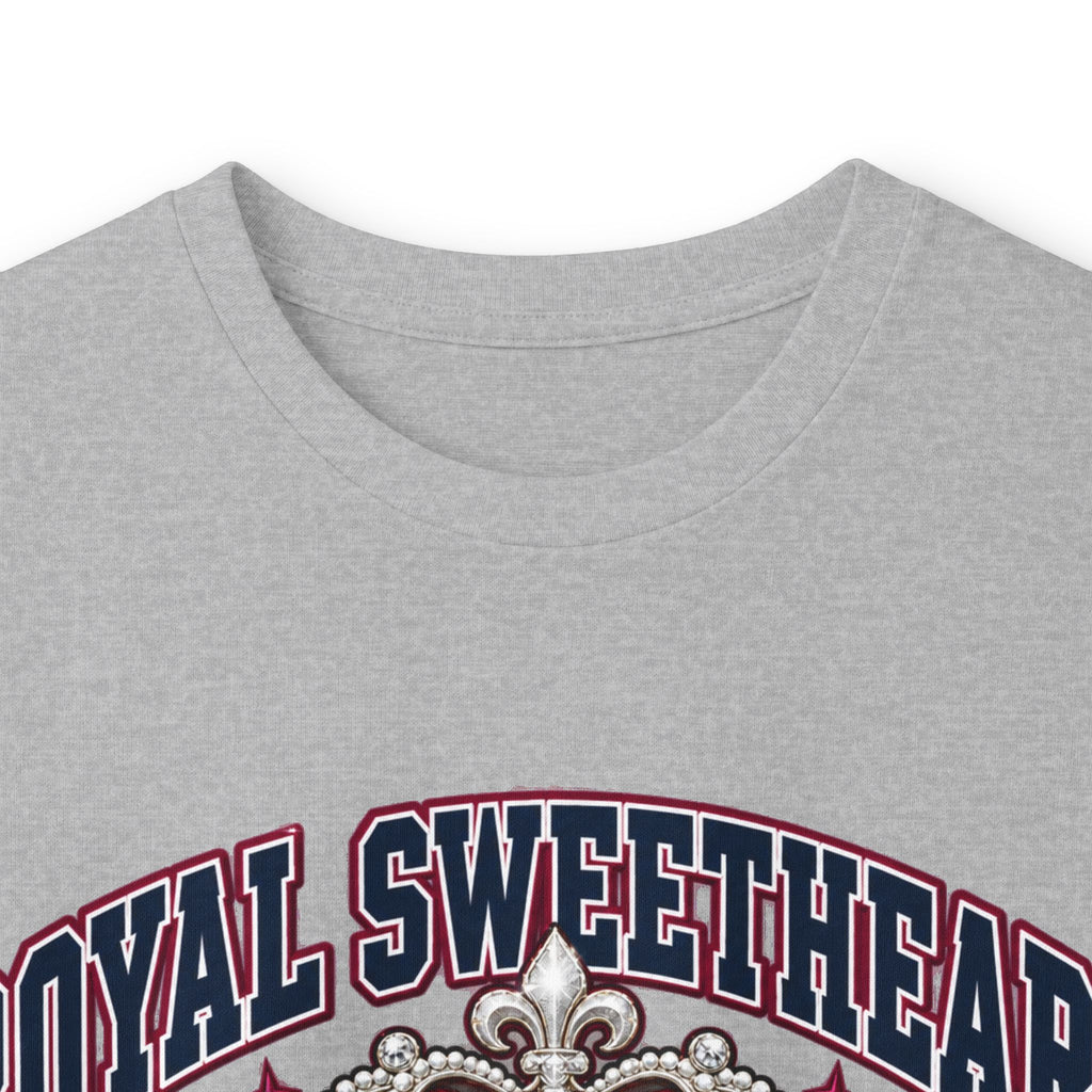 Senior 2021 "Royal Sweetheart" Long Sleeve Tee — Crown Secured Graduation Shirt
