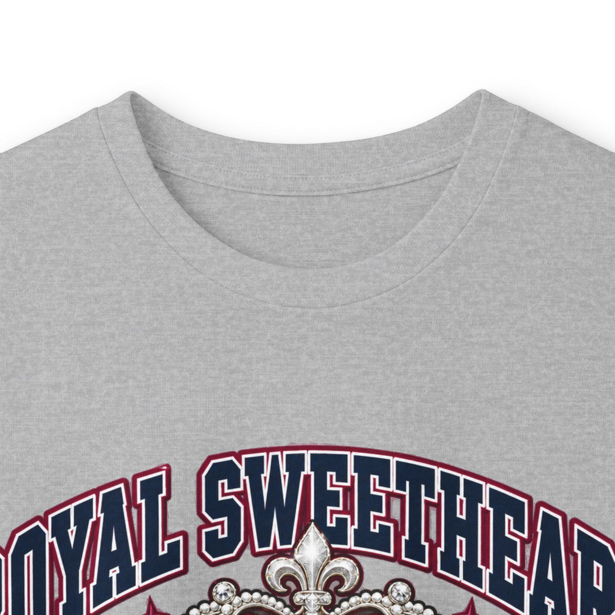 Senior 2021 "Royal Sweetheart" Long Sleeve Tee — Crown Secured Graduation Shirt