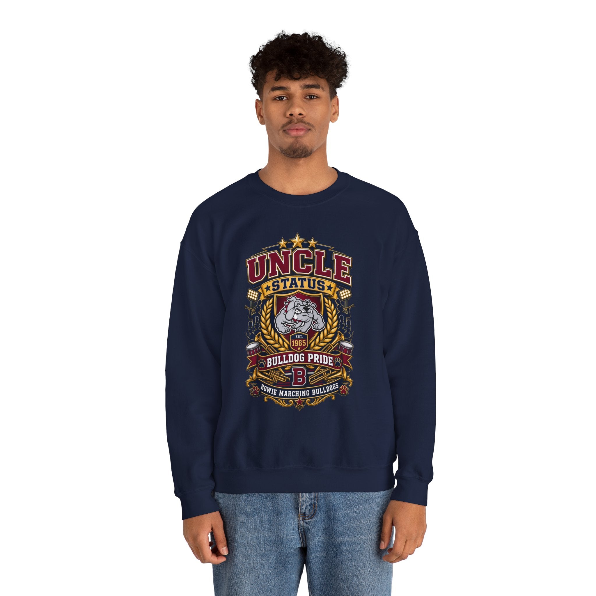 Uncle Status Bulldog Pride Crewneck Sweatshirt