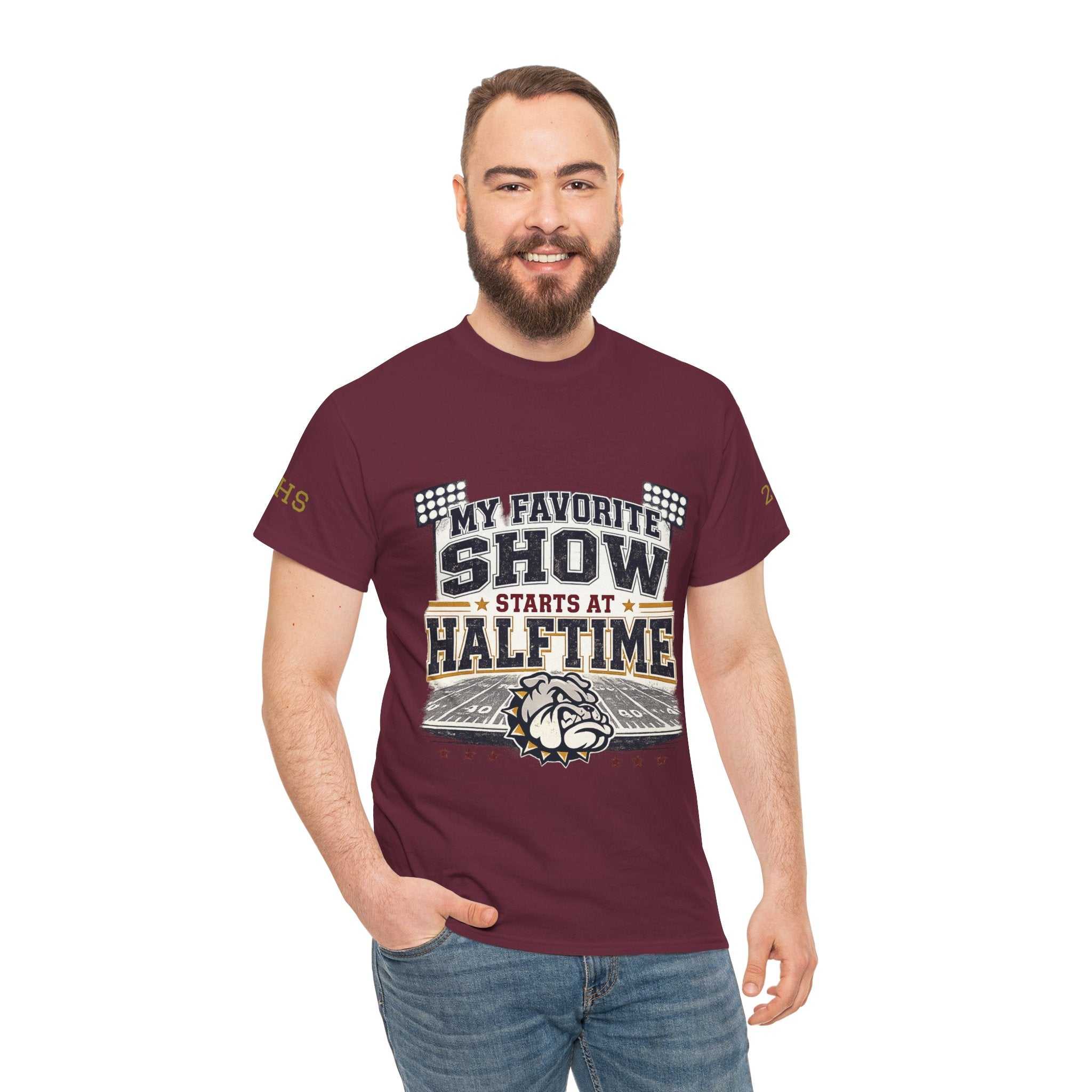 My Favorite Show Starts at Halftime Football T-Shirt