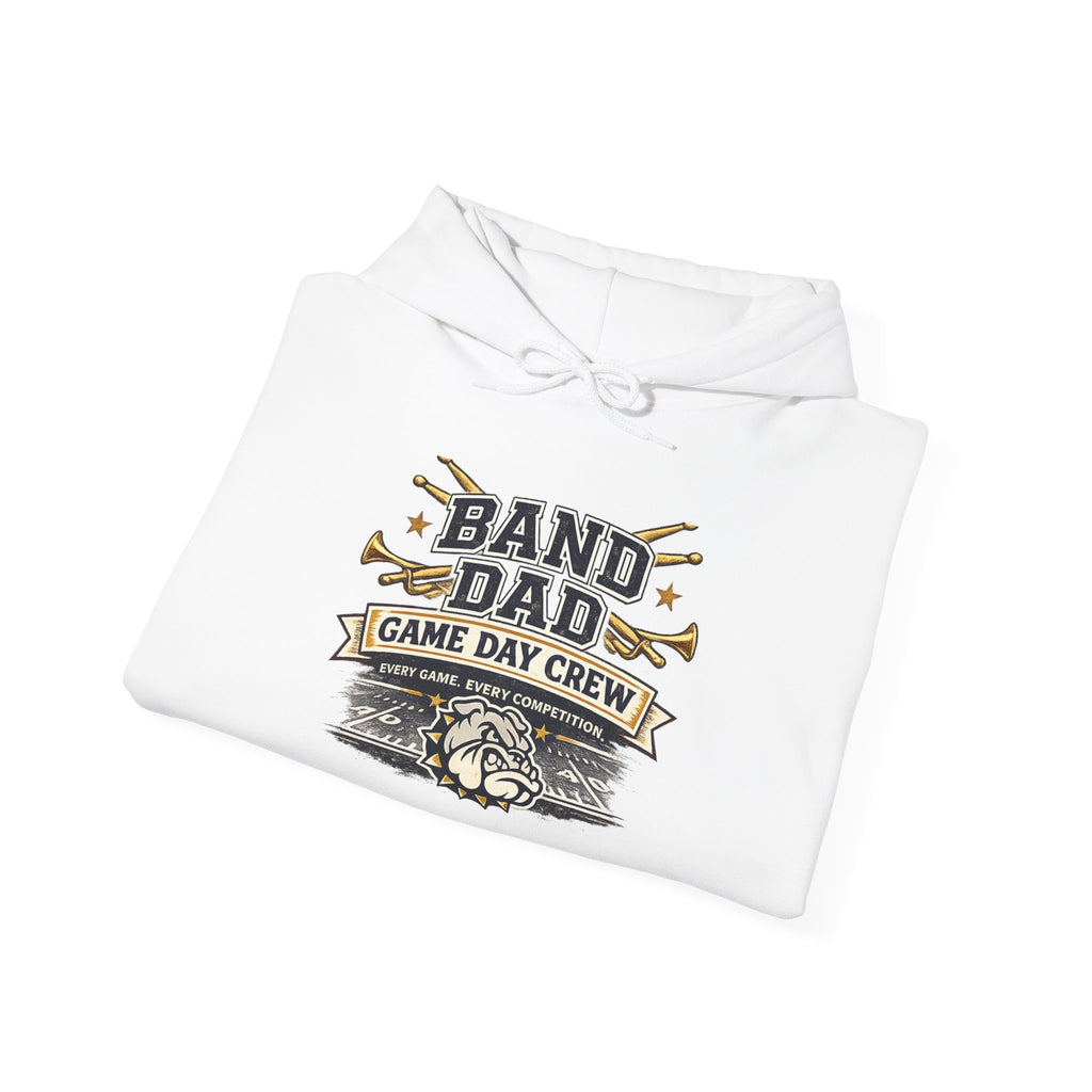 Band Dad Hoodie - Game Day Crew Marching Band Dad Sweatshirt