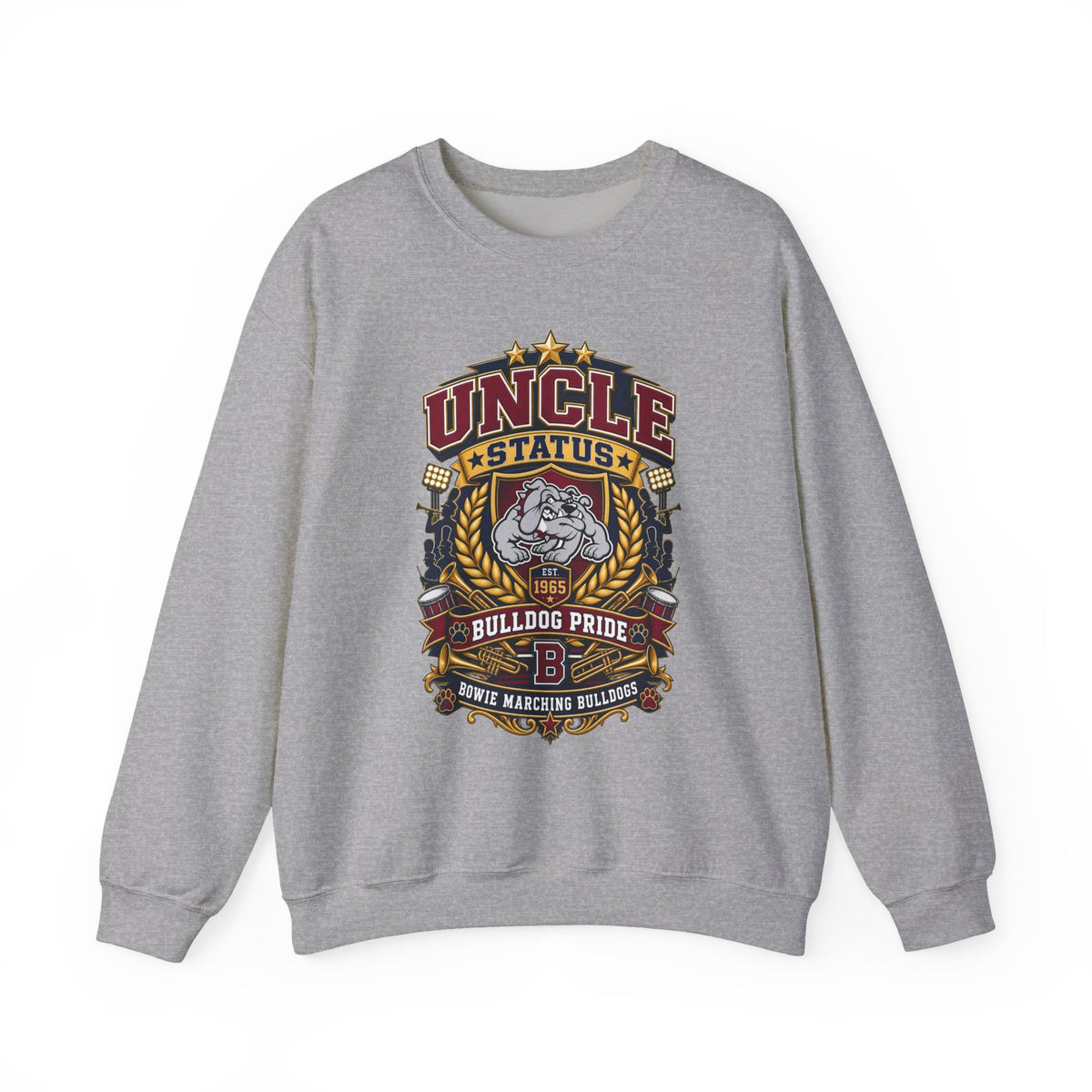 Uncle Status Bulldog Pride Crewneck Sweatshirt