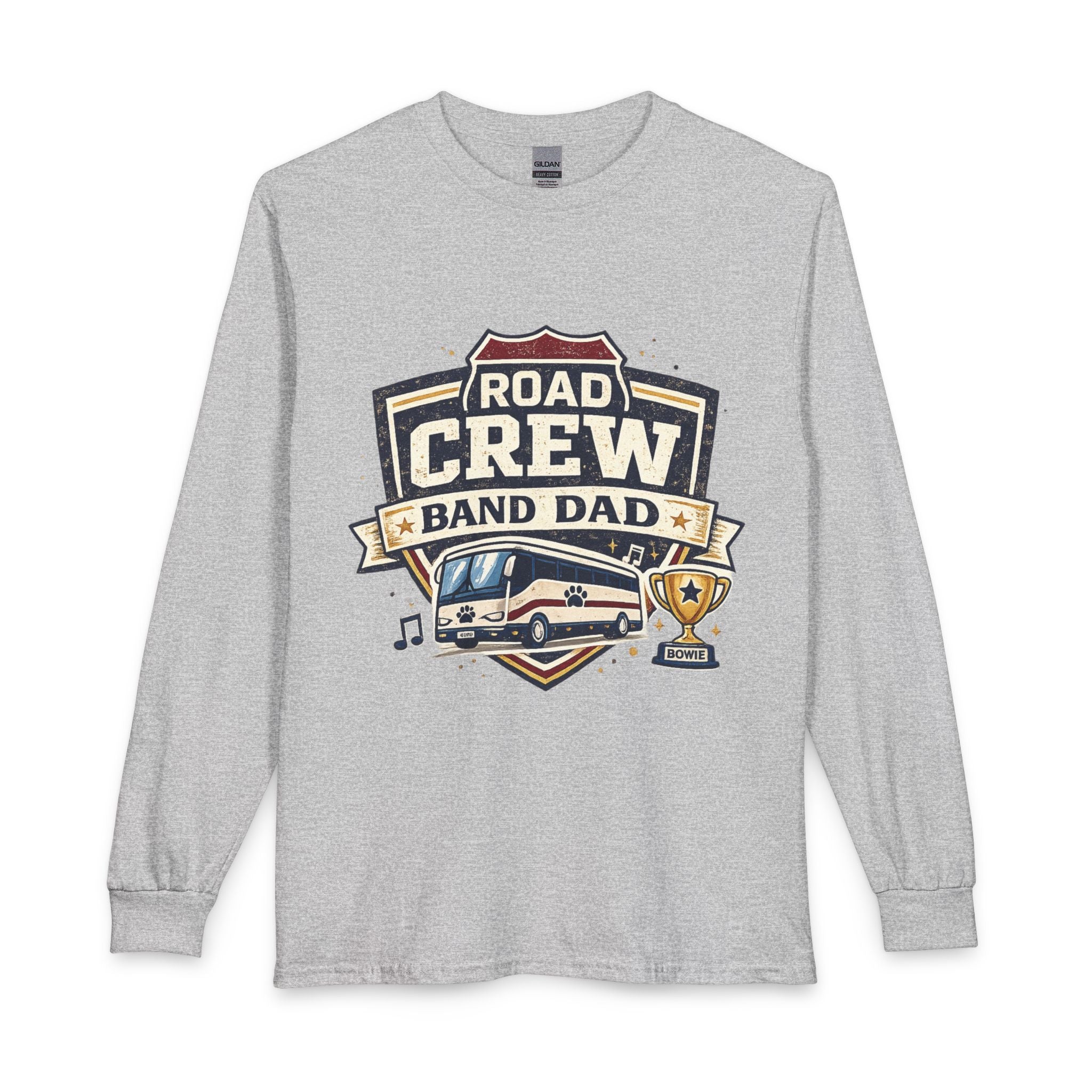 Road Crew Band Dad Long Sleeve T-Shirt