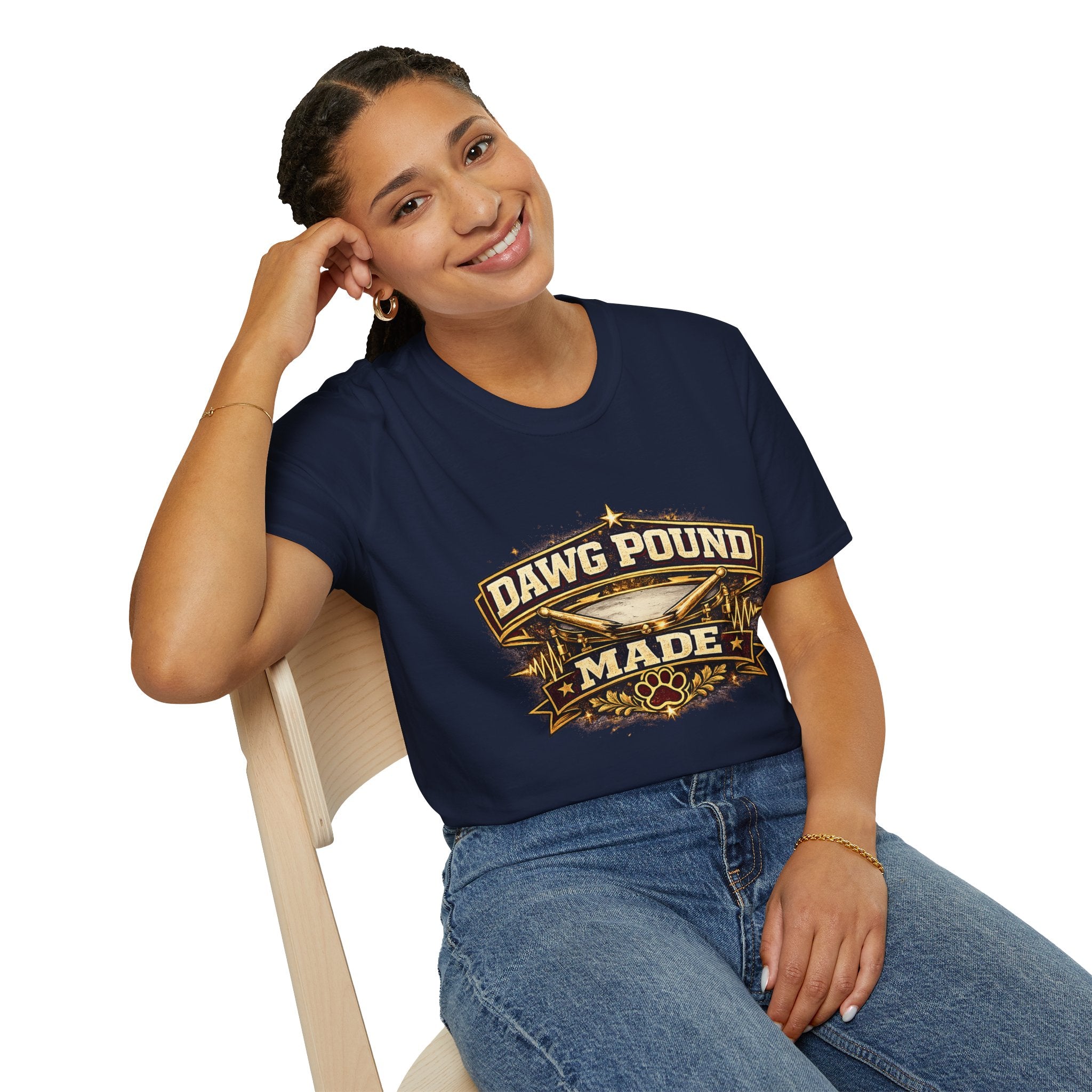 Dawg Pound Made T-Shirt — Vintage Football Fan Tee