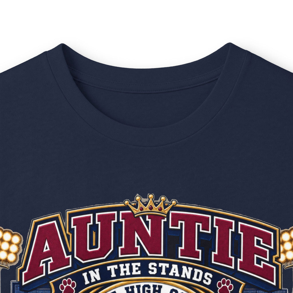 Band Auntie Long Sleeve Tee — "Auntie of the Stands" Marching Band Shirt