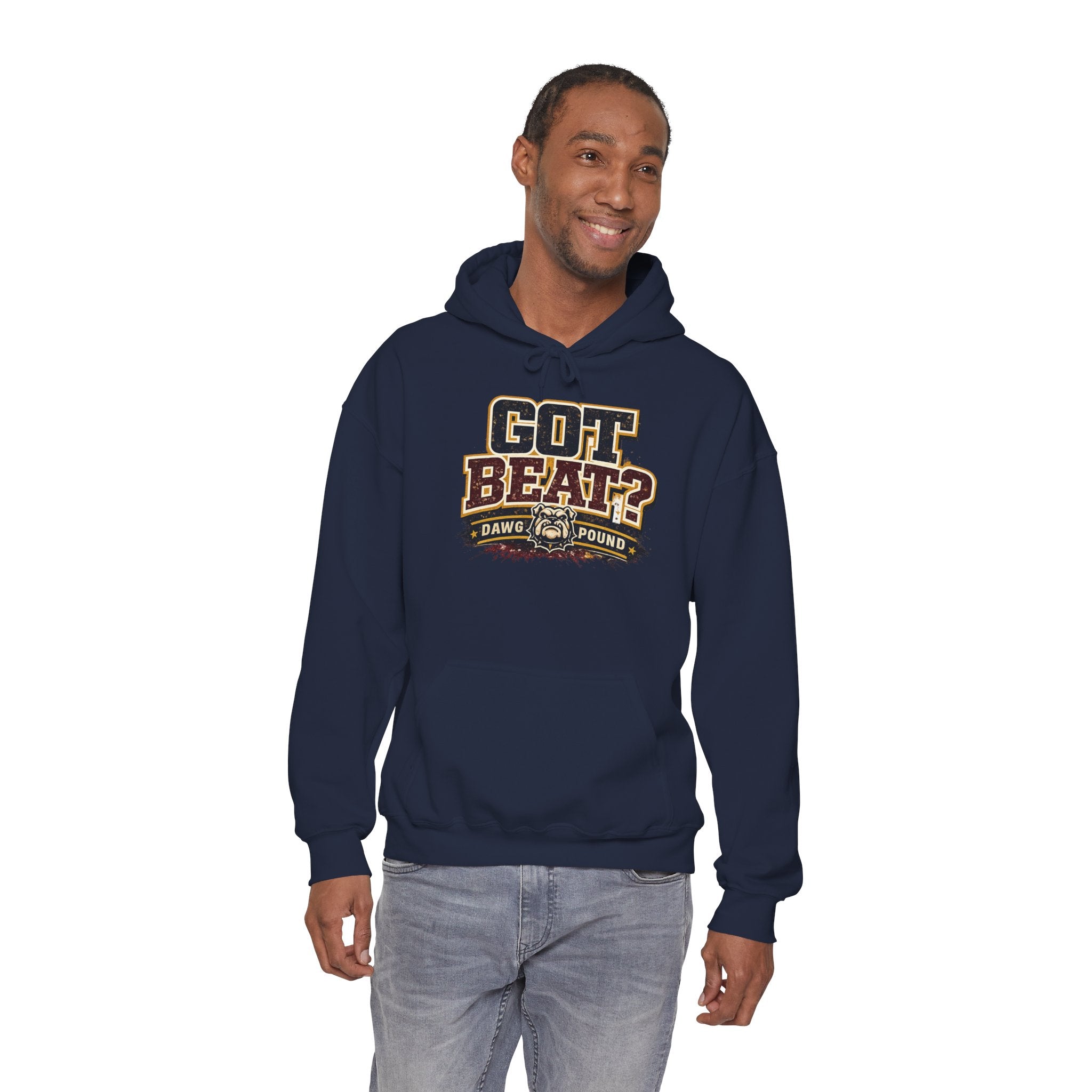 Got Beat? Dawg Pound Hoodie — Cleveland Browns Retro Football Fan Sweatshirt