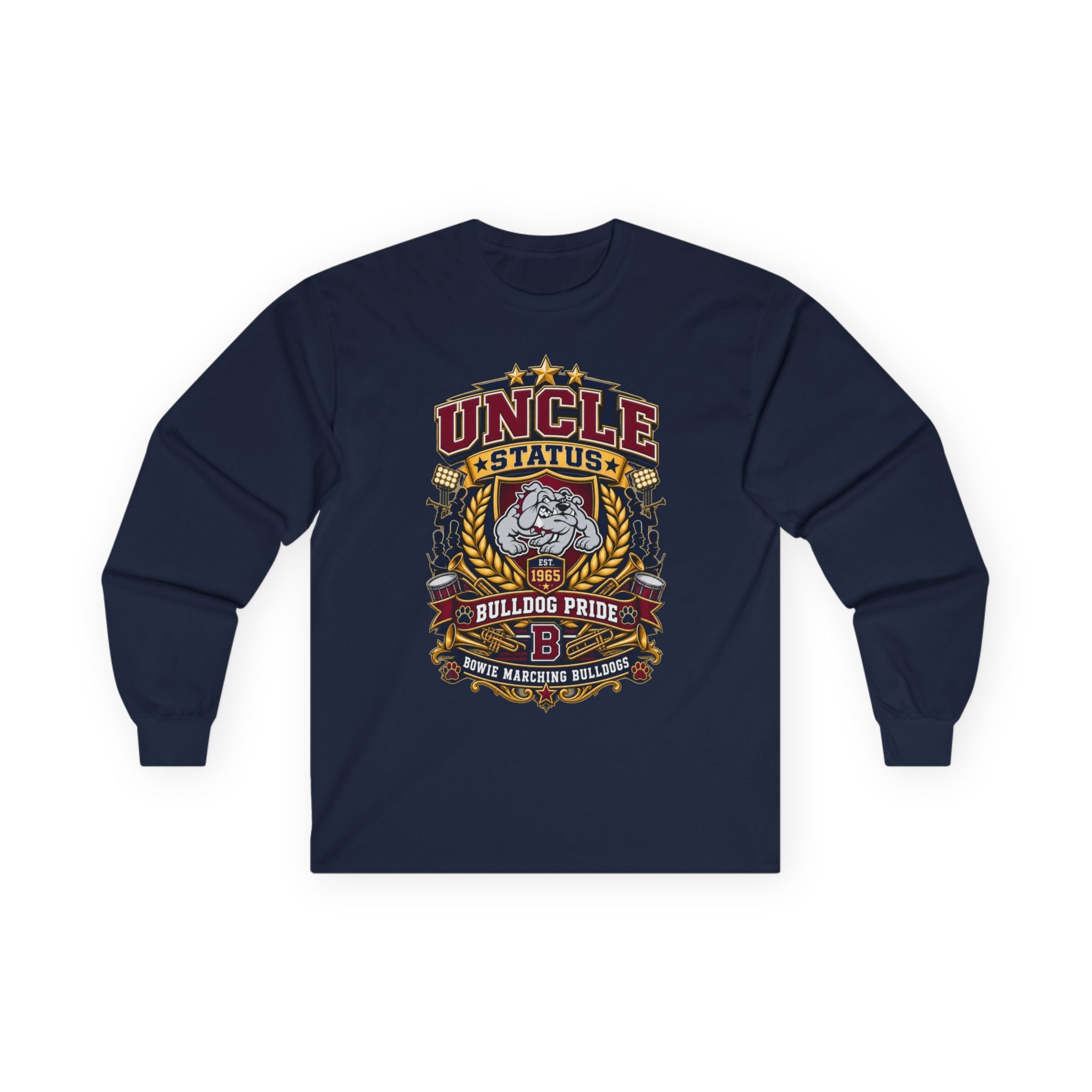 Uncle Status Bulldog Pride Long Sleeve Tee