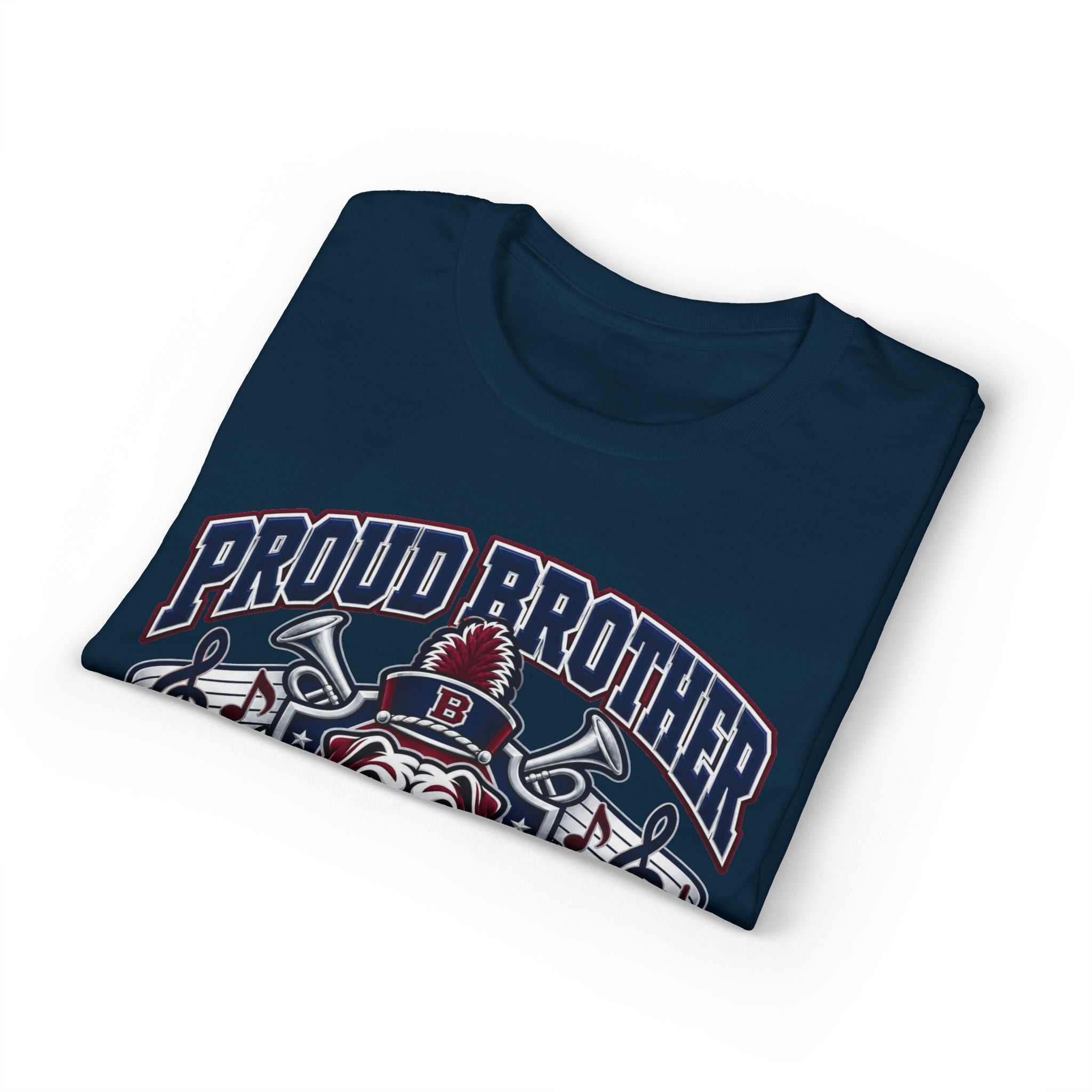 Proud Brother Marching Bulldog T-Shirt — Bowie Band Support Tee