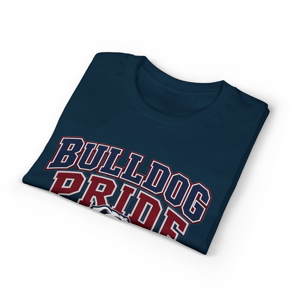 Bulldog Pride T-Shirt — 'Looks Good on His Sister' College Mascot Tee