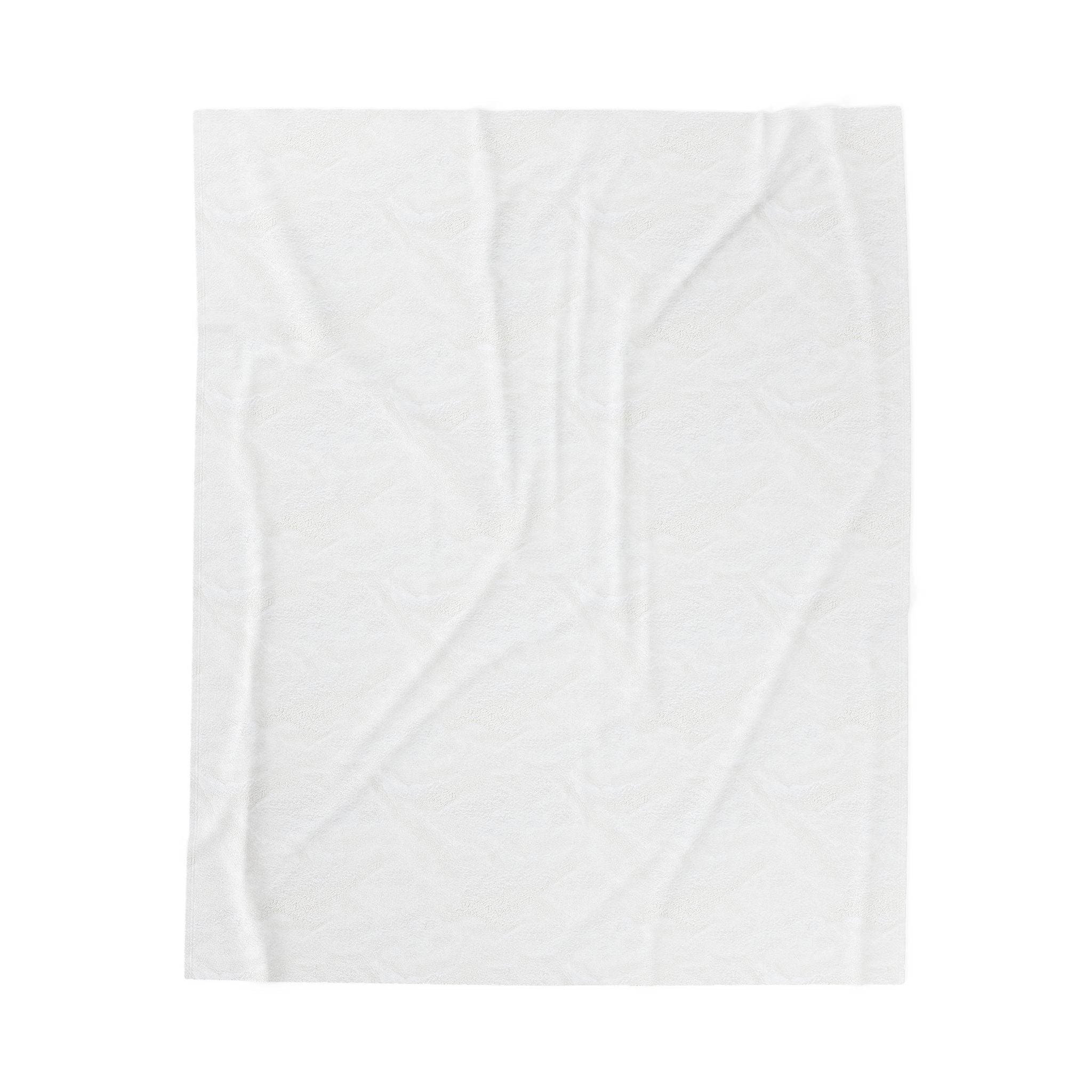 Velveteen Plush Blanket — Bowie Royal Sweethearts Marching Band Design