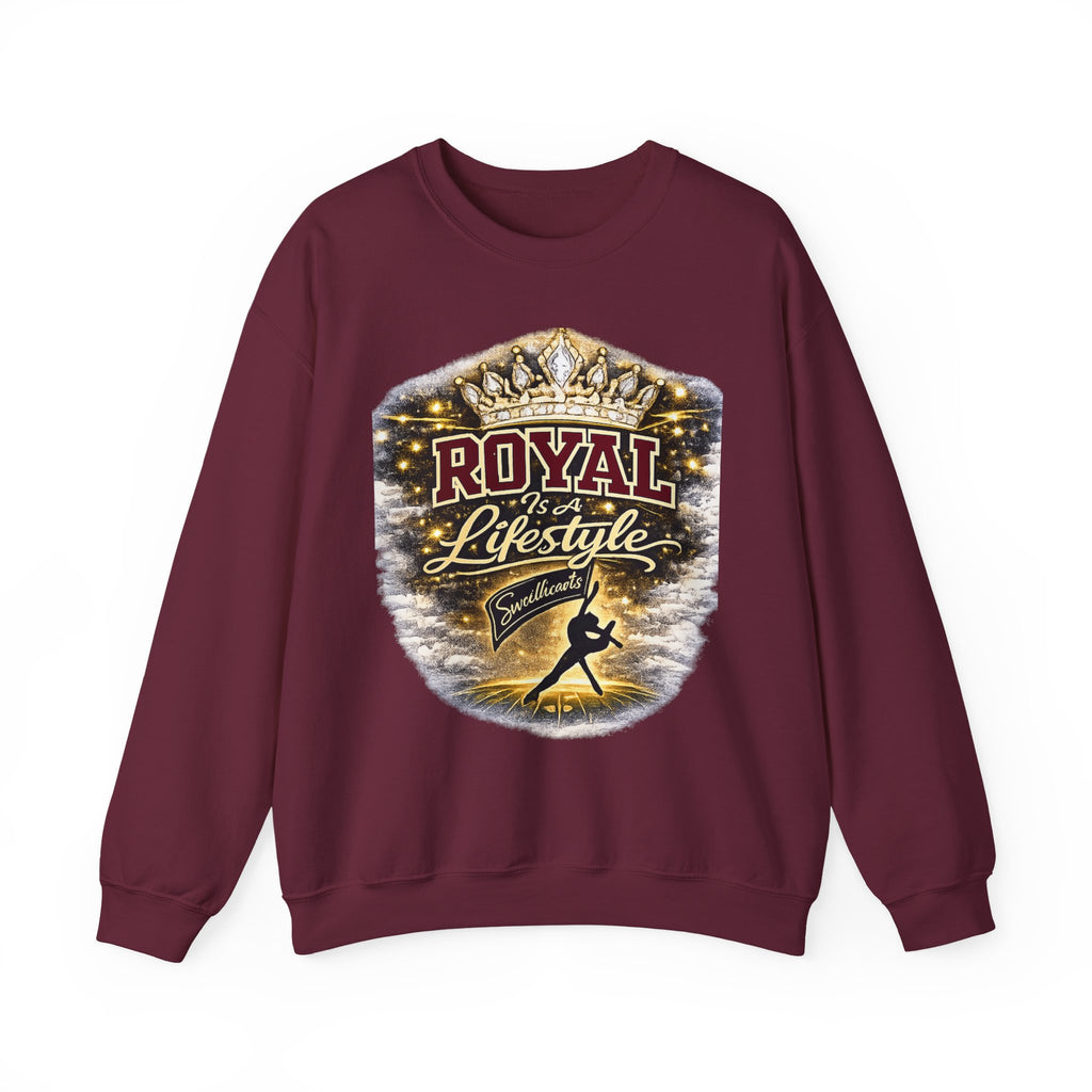Royal Lifestyle Sweatshirt — Crown Graphic Crewneck