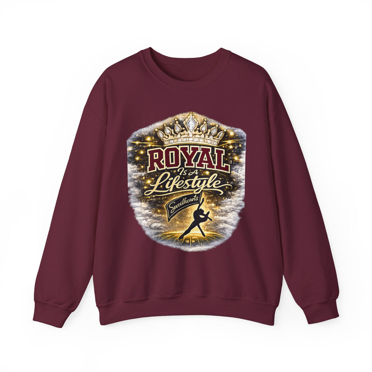 Royal Lifestyle Sweatshirt — Crown Graphic Crewneck