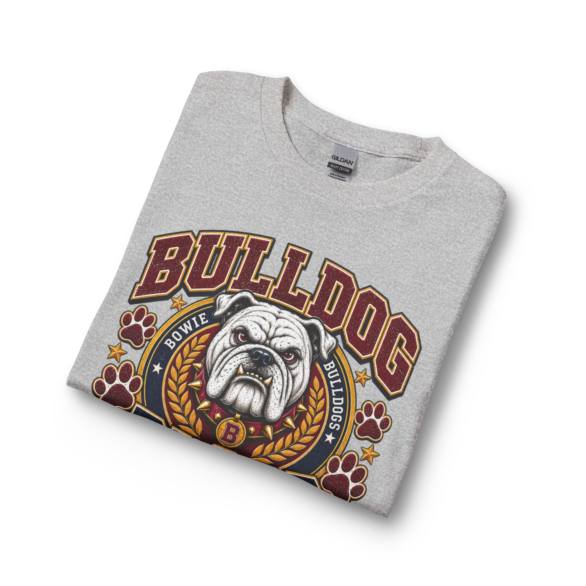 Bulldog Blood Long Sleeve Tee — Runs Through My Family (Grandma)