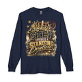Standing Ovation Long Sleeve Tee – “Every Step Deserves a Standing Ovation” Inspirational Shirt