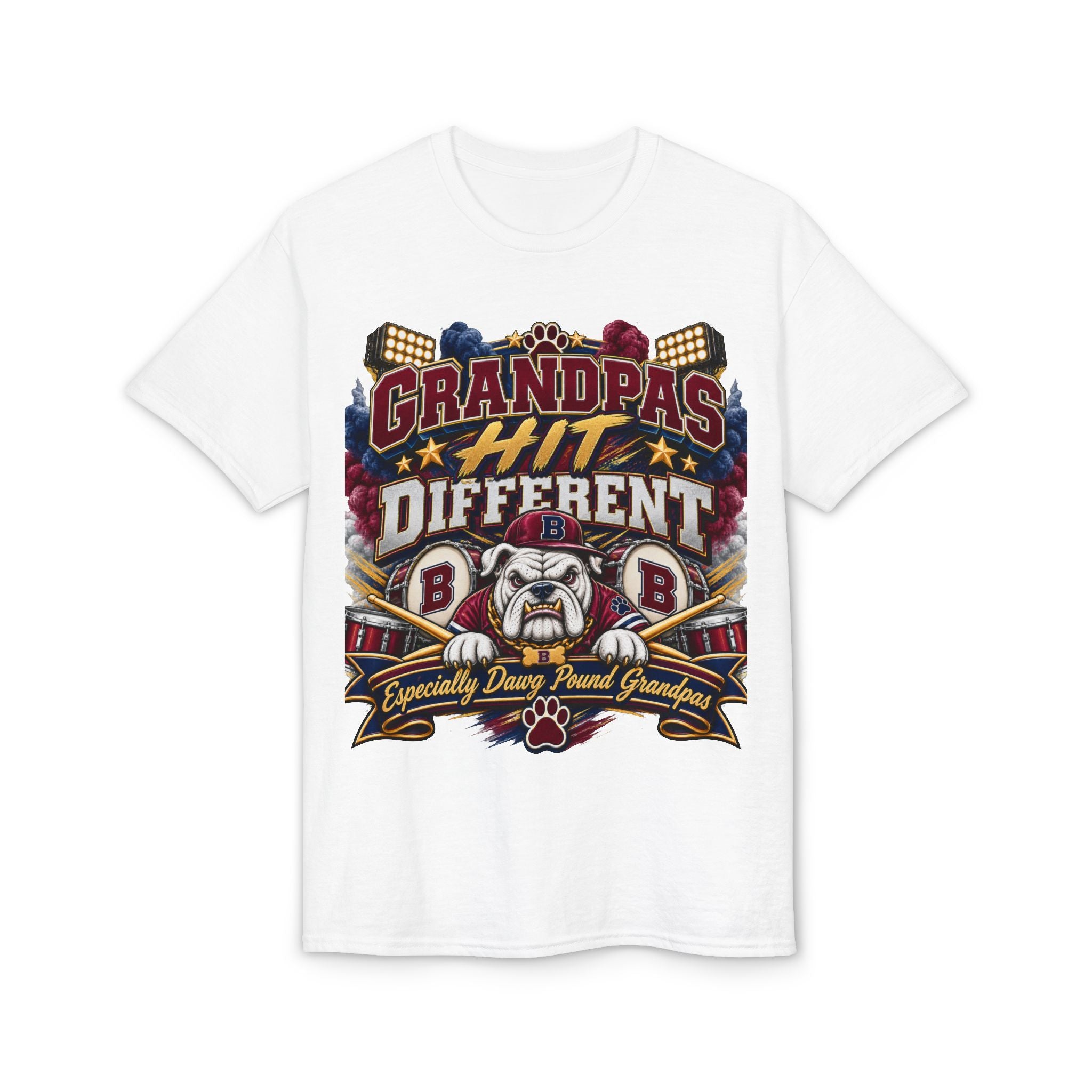 Grandpas Hit Different Baseball T-Shirt — Funny Proud Grandpa Gift