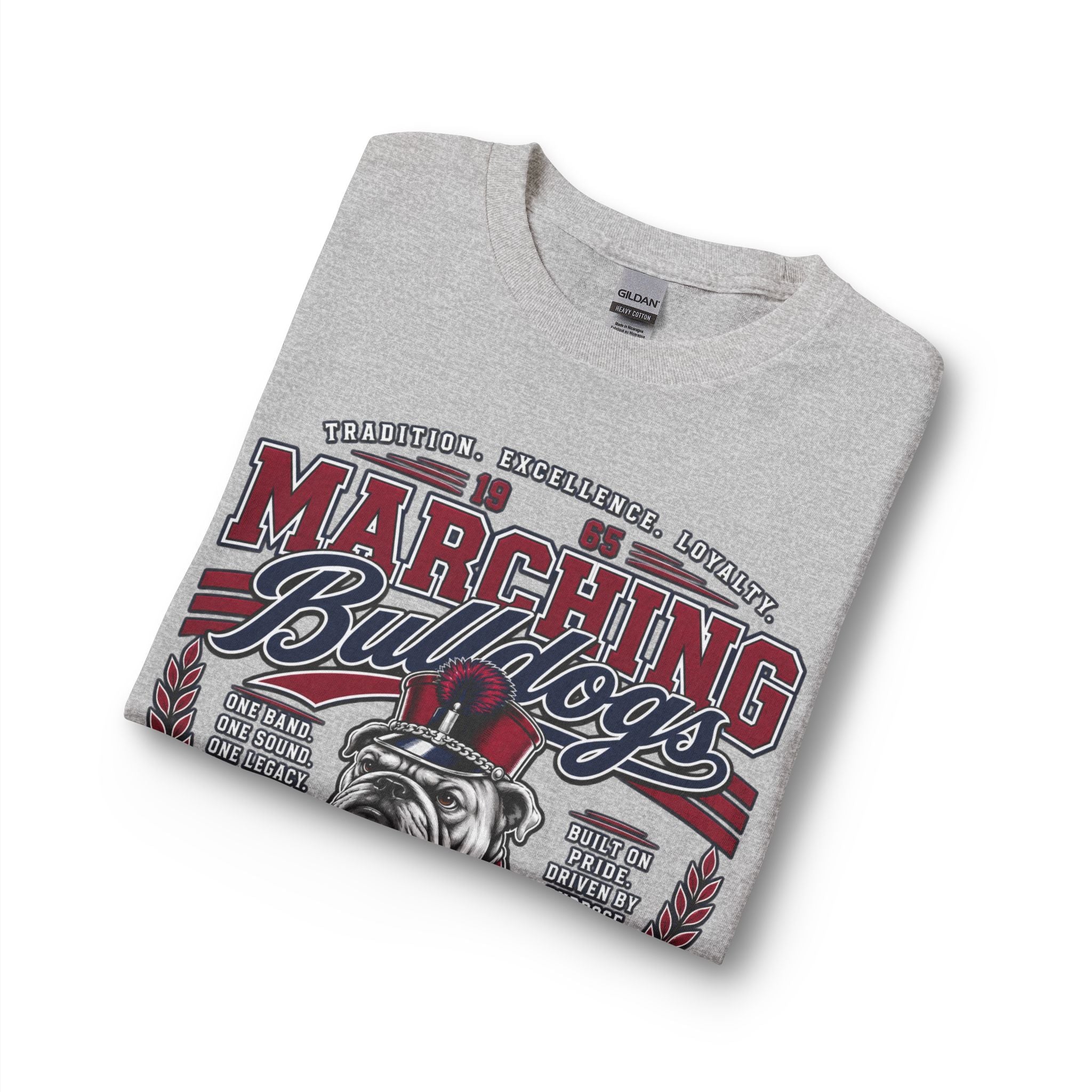 Marching Bulldogs Granddad Tee — Vintage Bulldog Band Long Sleeve (Inspired By: Mr. Wendel Matthews)