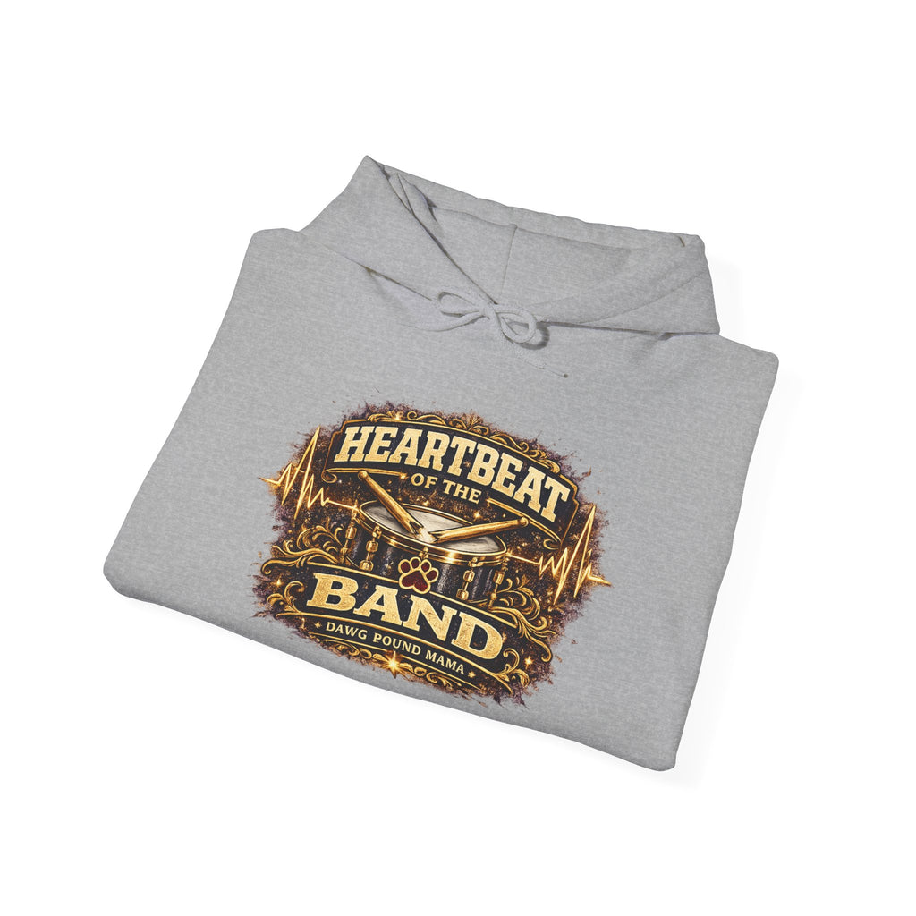 Heartbeat of the Band Hoodie — Vintage Music Band Graphic Hooded Sweatshirt