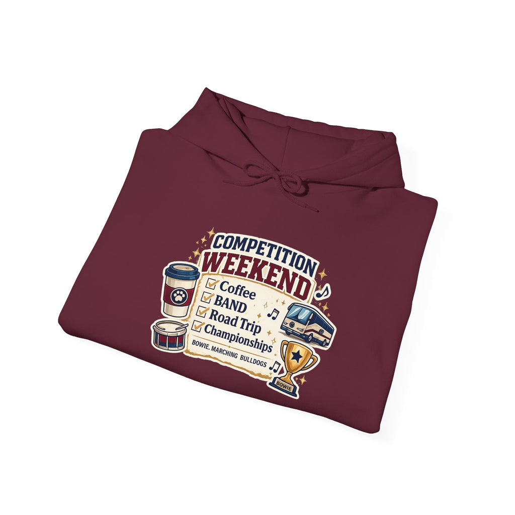 Competition Weekend Hoodie — Coffee, Band, Road Trip Championship Sweatshirt