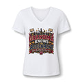 Grandma Knows the Assignment V-Neck Tee — Funny Proud Grandma Gift