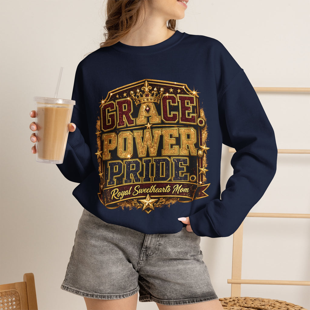 Grace Power Pride Crewneck Sweatshirt — Royal Steelband Tribute