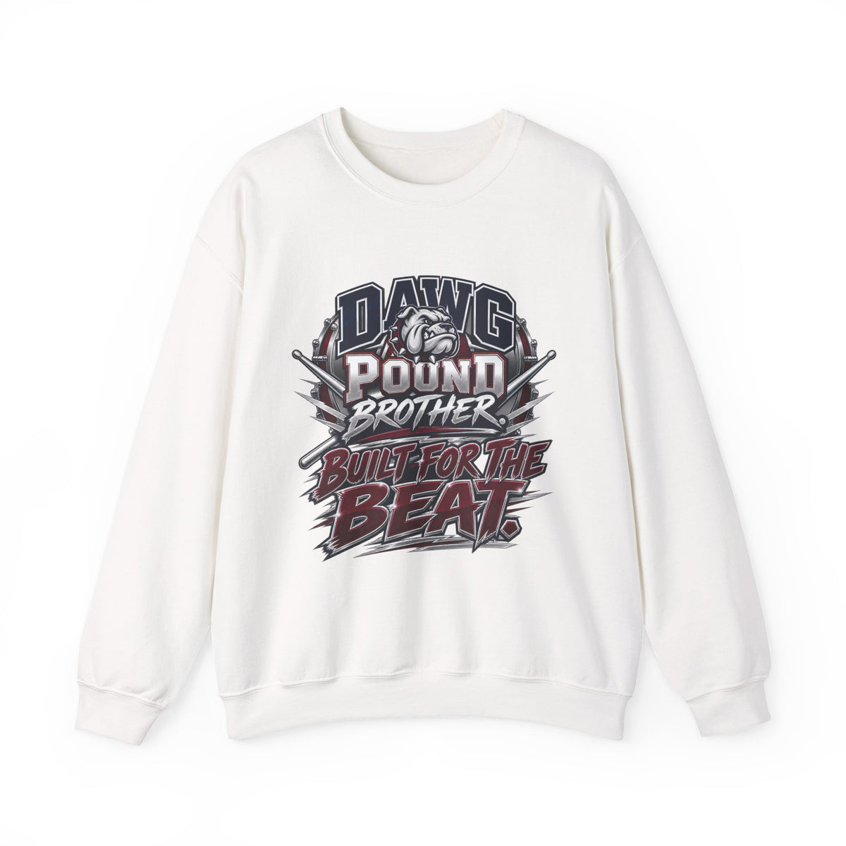 Dawg Pound Brother Crewneck Sweatshirt – Built for the Beat Graphic
