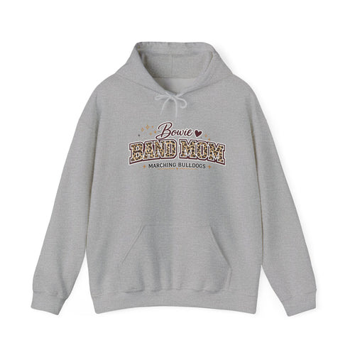 Bowie Band Mom Hoodie – Marching Bulldogs Support Crew Sweatshirt