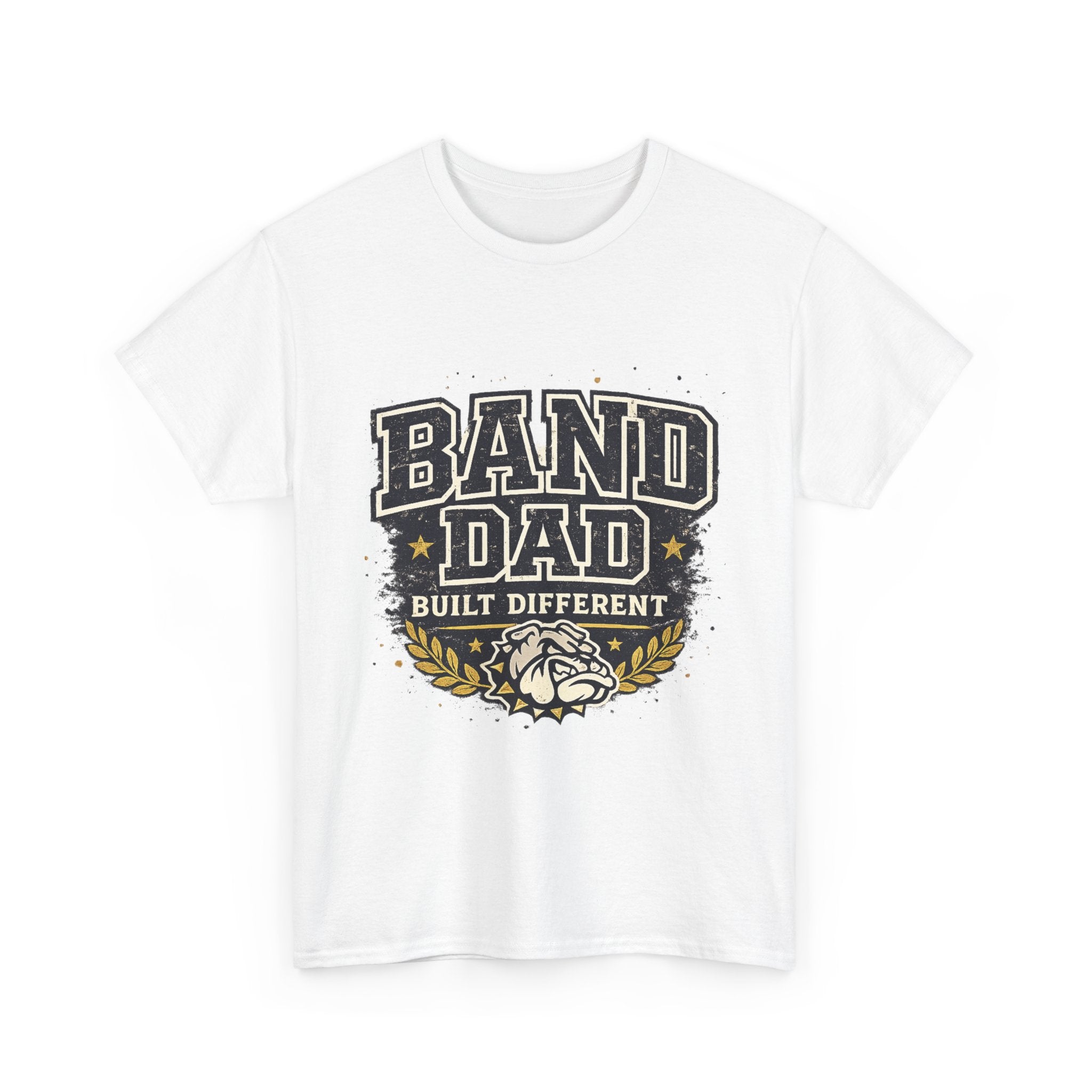 Band Dad T-Shirt "Built Different" – Proud Marching Band Dad Tee