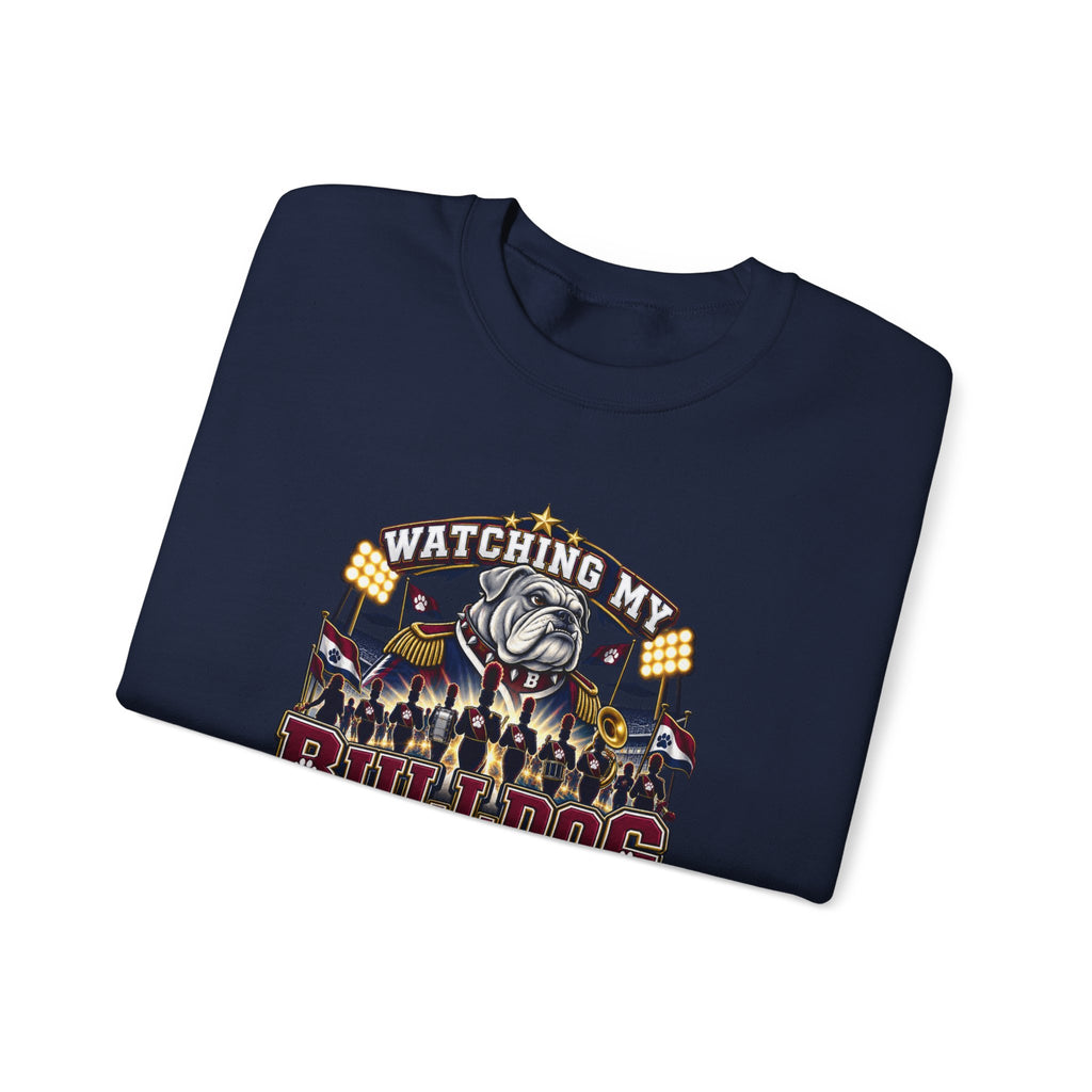 Bulldog March Into Greatness Crewneck Sweatshirt