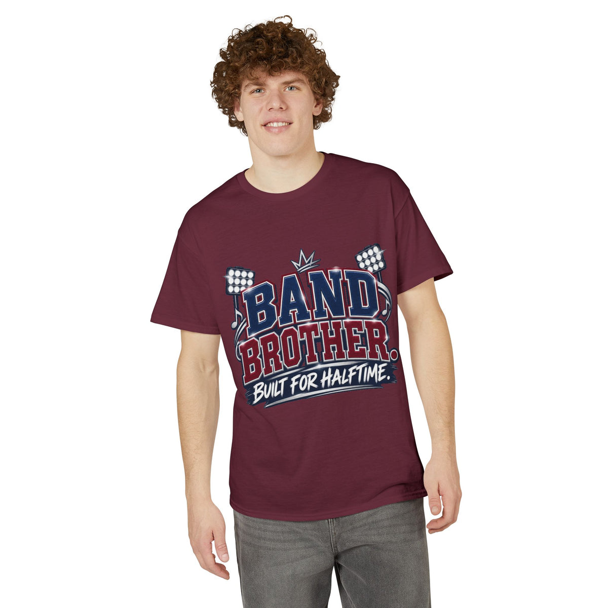 Band Brother T-Shirt — Built for Halftime Marching Band Tee