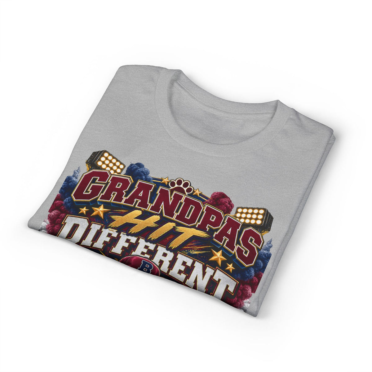 Grandpas Hit Different Baseball T-Shirt — Funny Proud Grandpa Gift