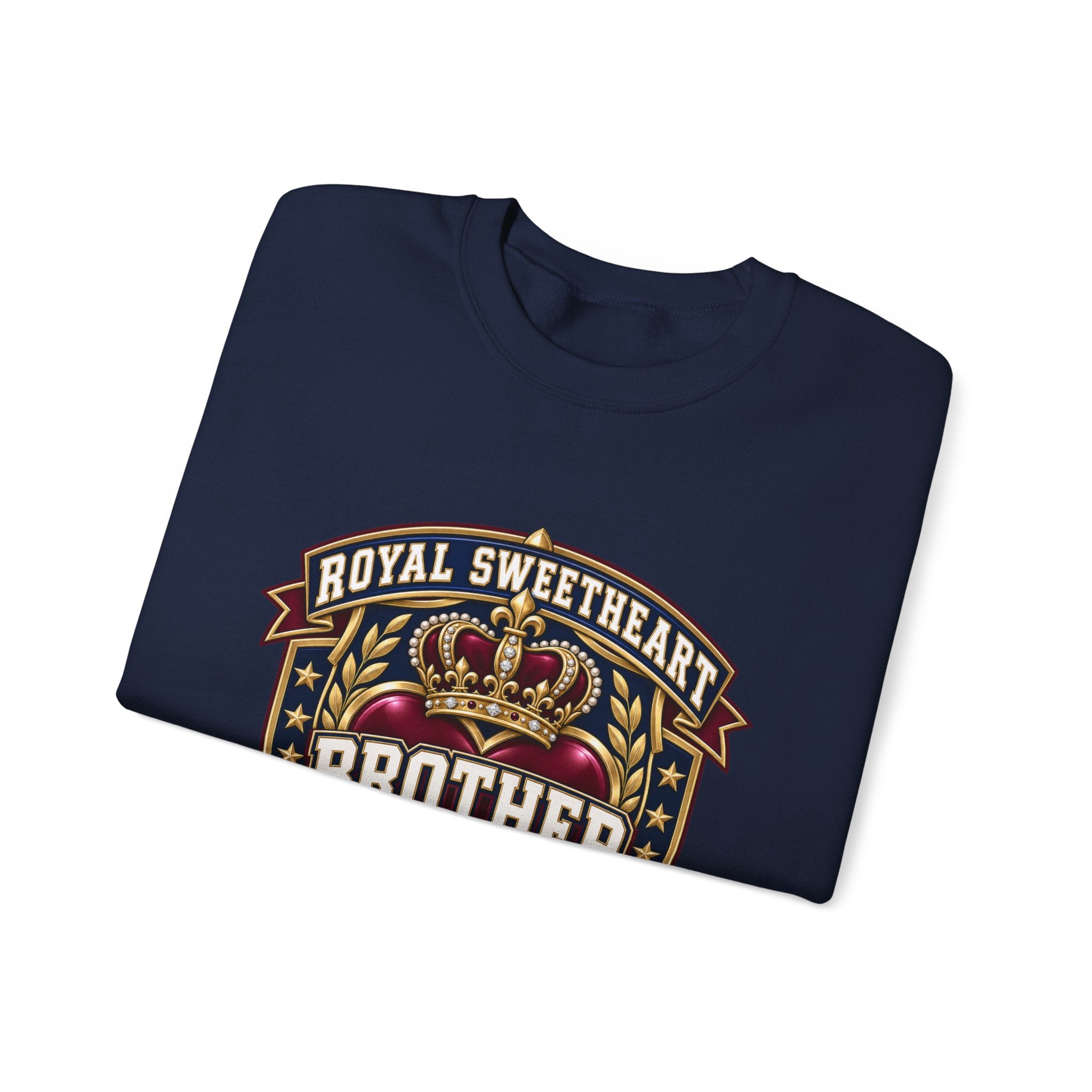 Brother Protection Detail Sweatshirt – Royal Sweetheart Crown Crewneck