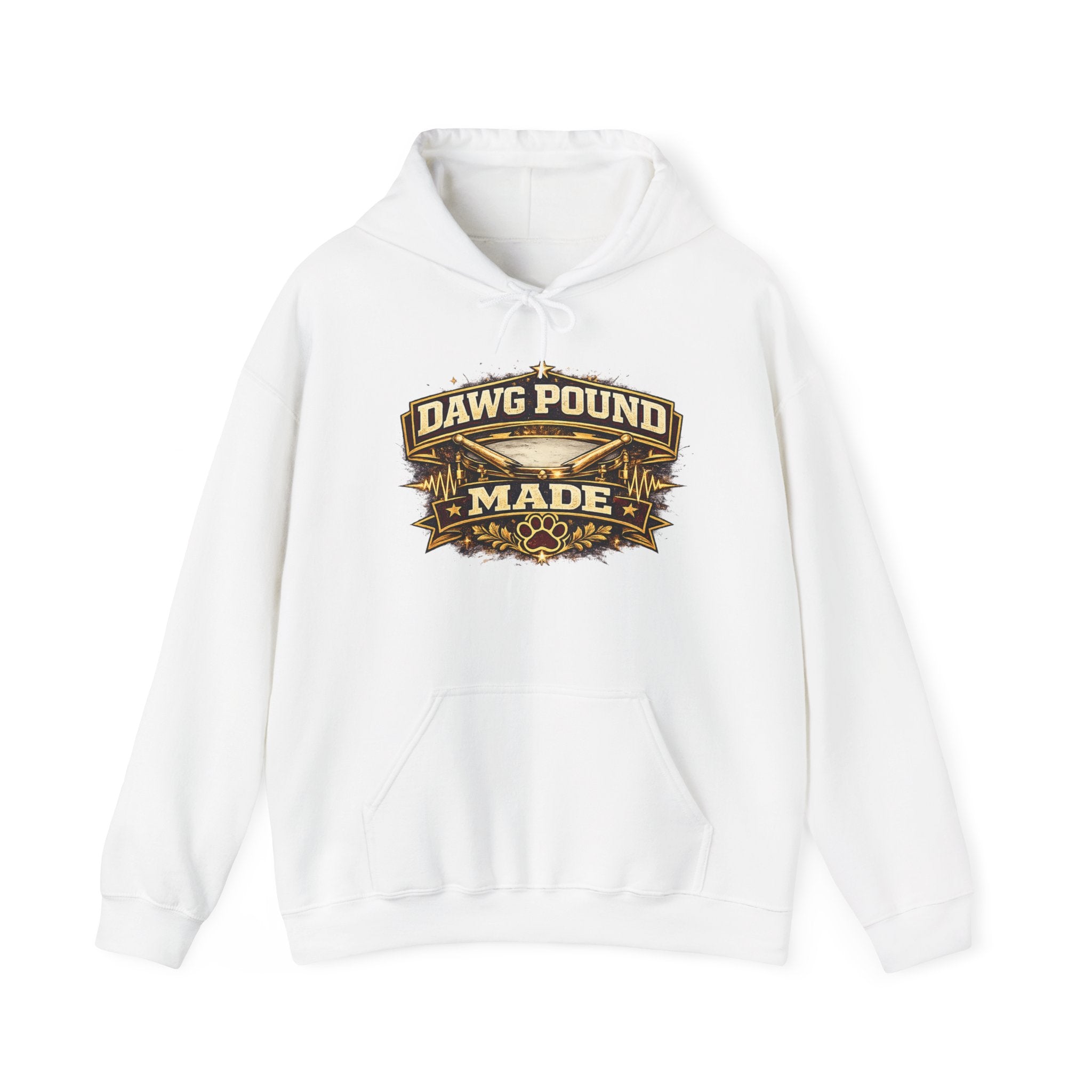 Dawg Pound Made Hoodie – Vintage Football Fan Pullover