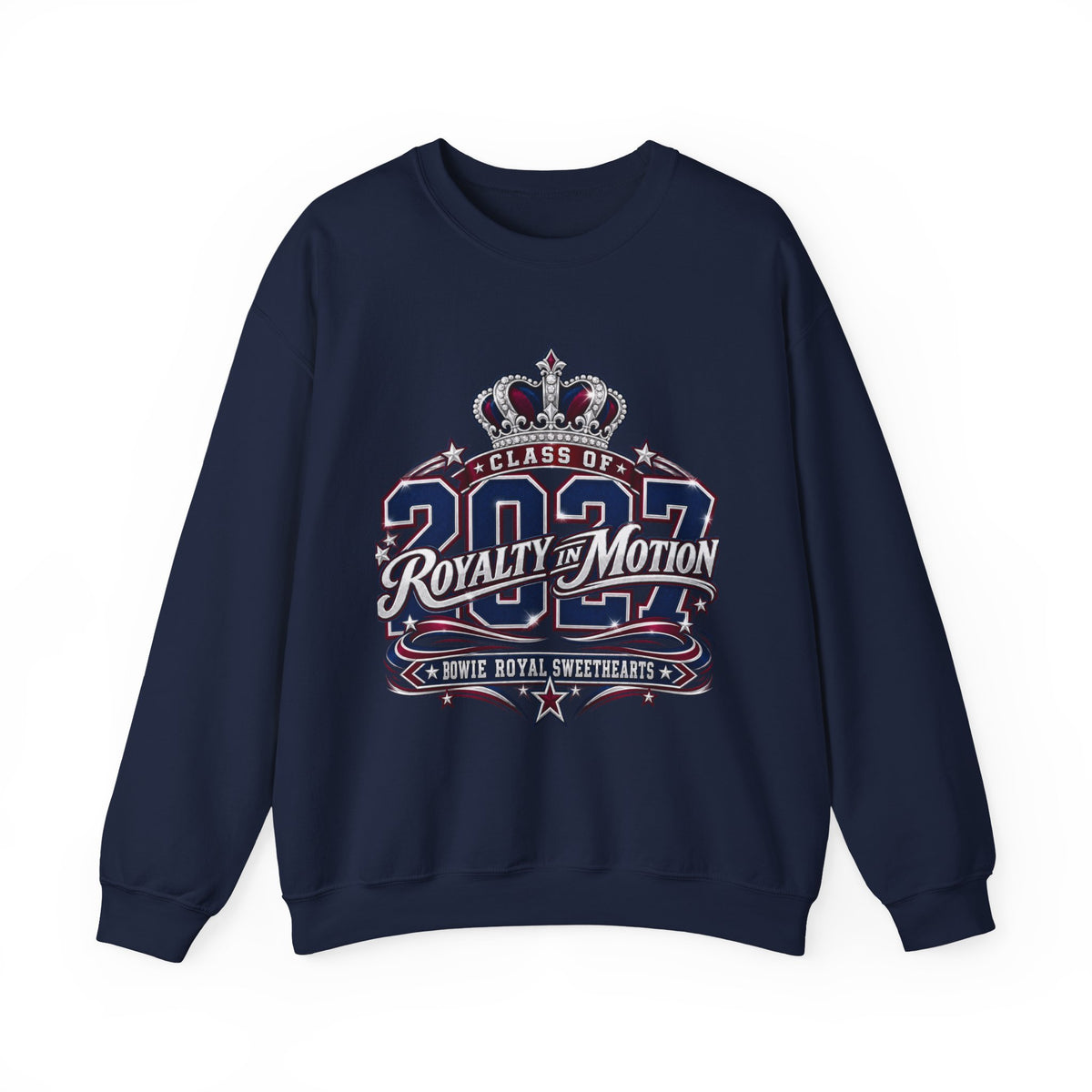 Class of 2027 'Royalty in Motion' Crewneck Sweatshirt